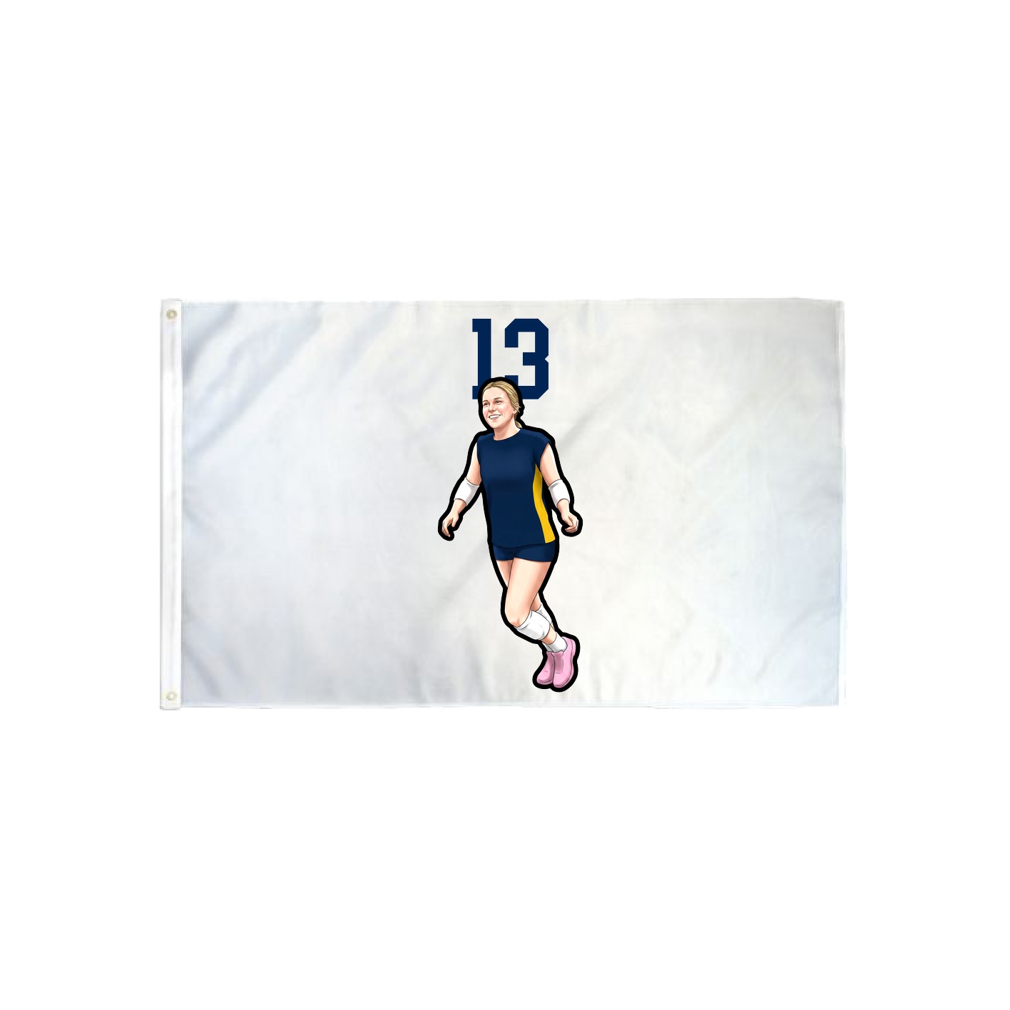 3x5 Flag — Number Top in Classic