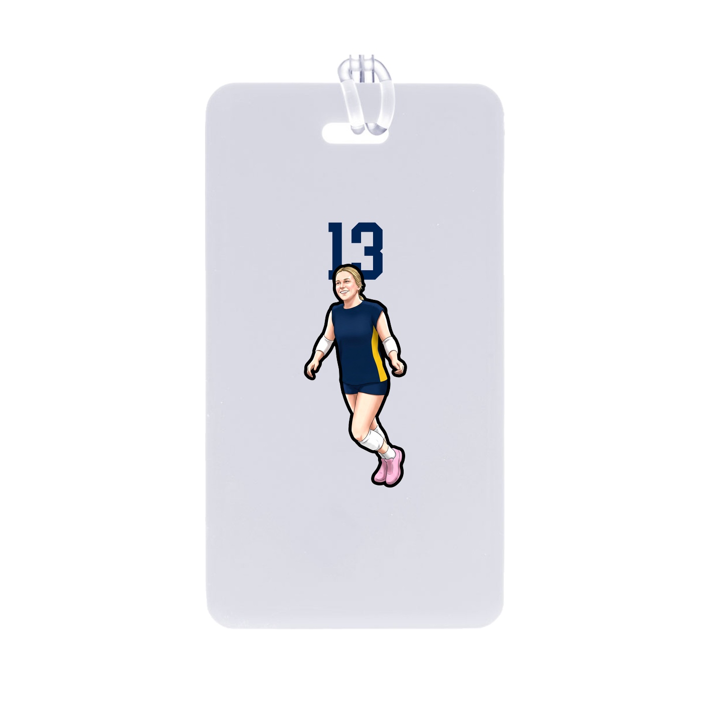 Bag Tag — Number Top in Classic