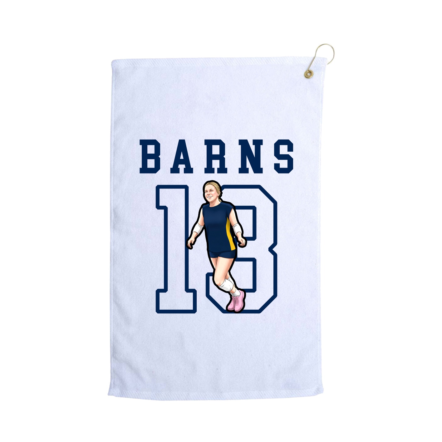 Golf Towel — Shirsey in White