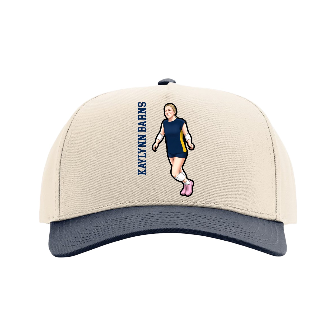 Full Fabric Five-Panel Champ Cap
