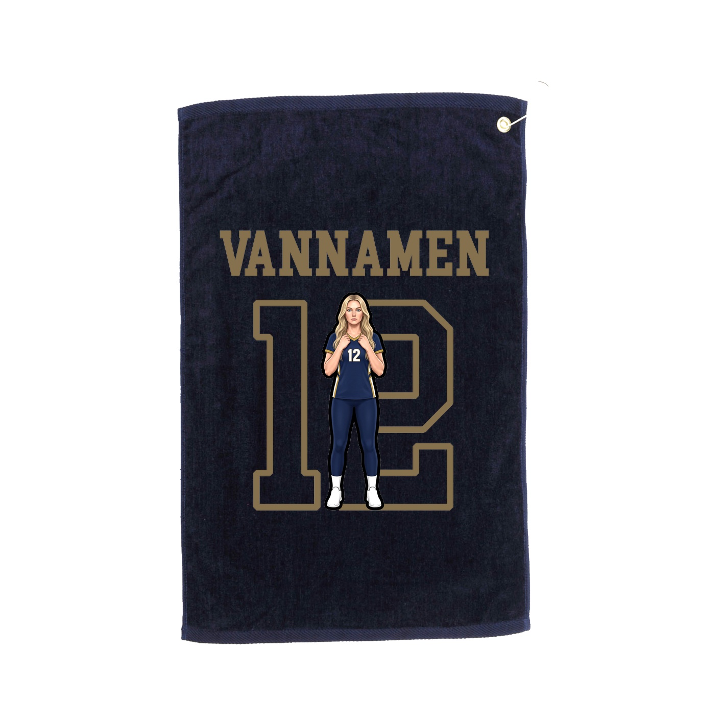 Golf Towel — Shirsey in Navy