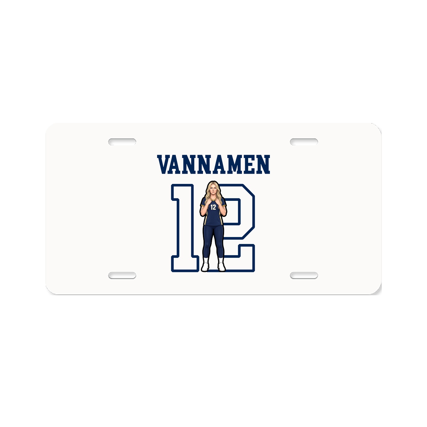 License Plate — Shirsey in Classic