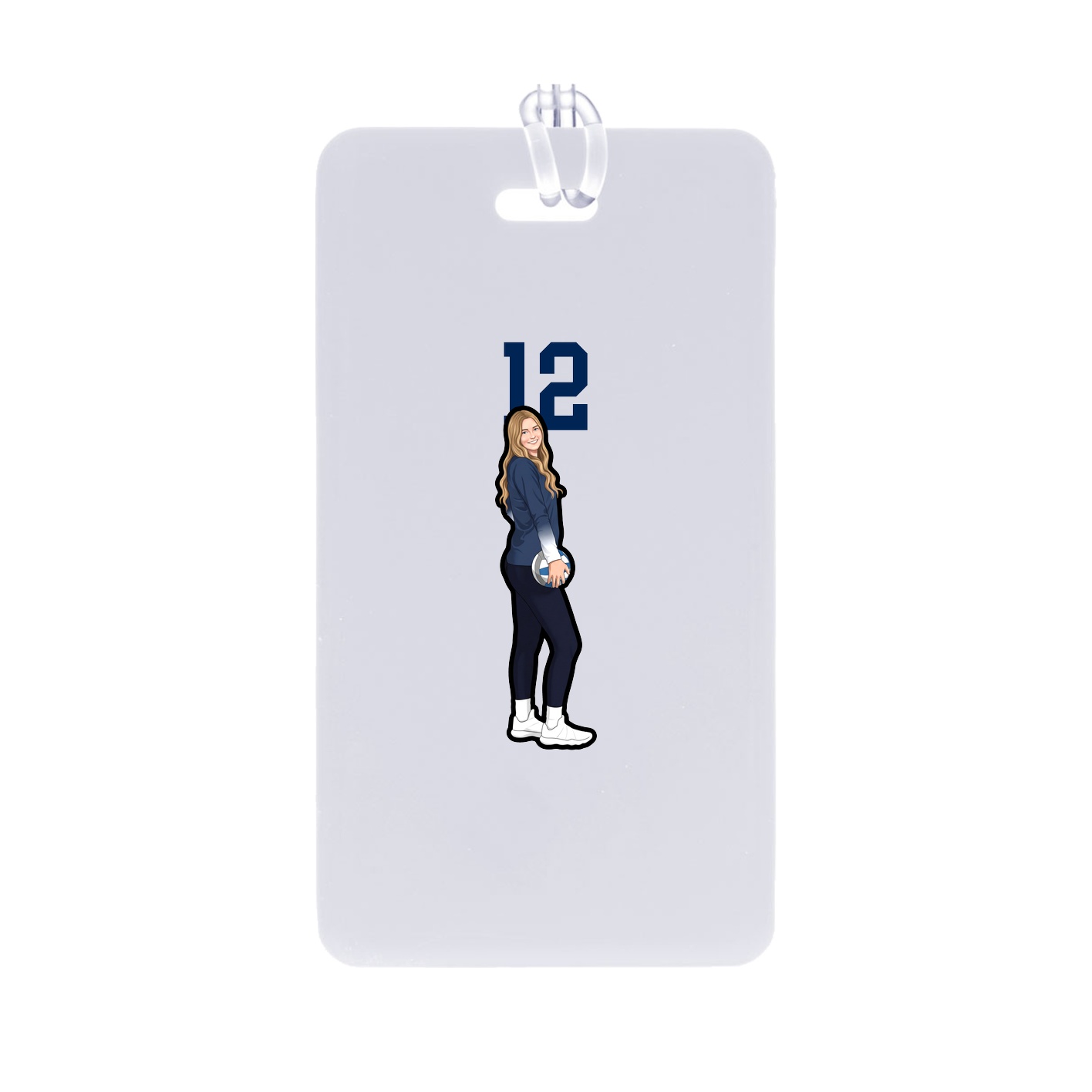 Bag Tag — Number Top in Classic
