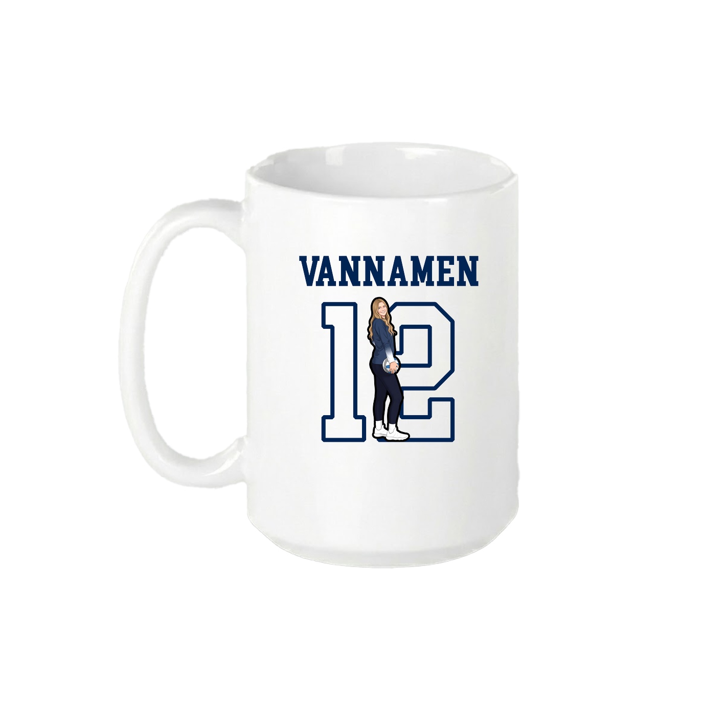 15oz Coffee Mug — Shirsey in White