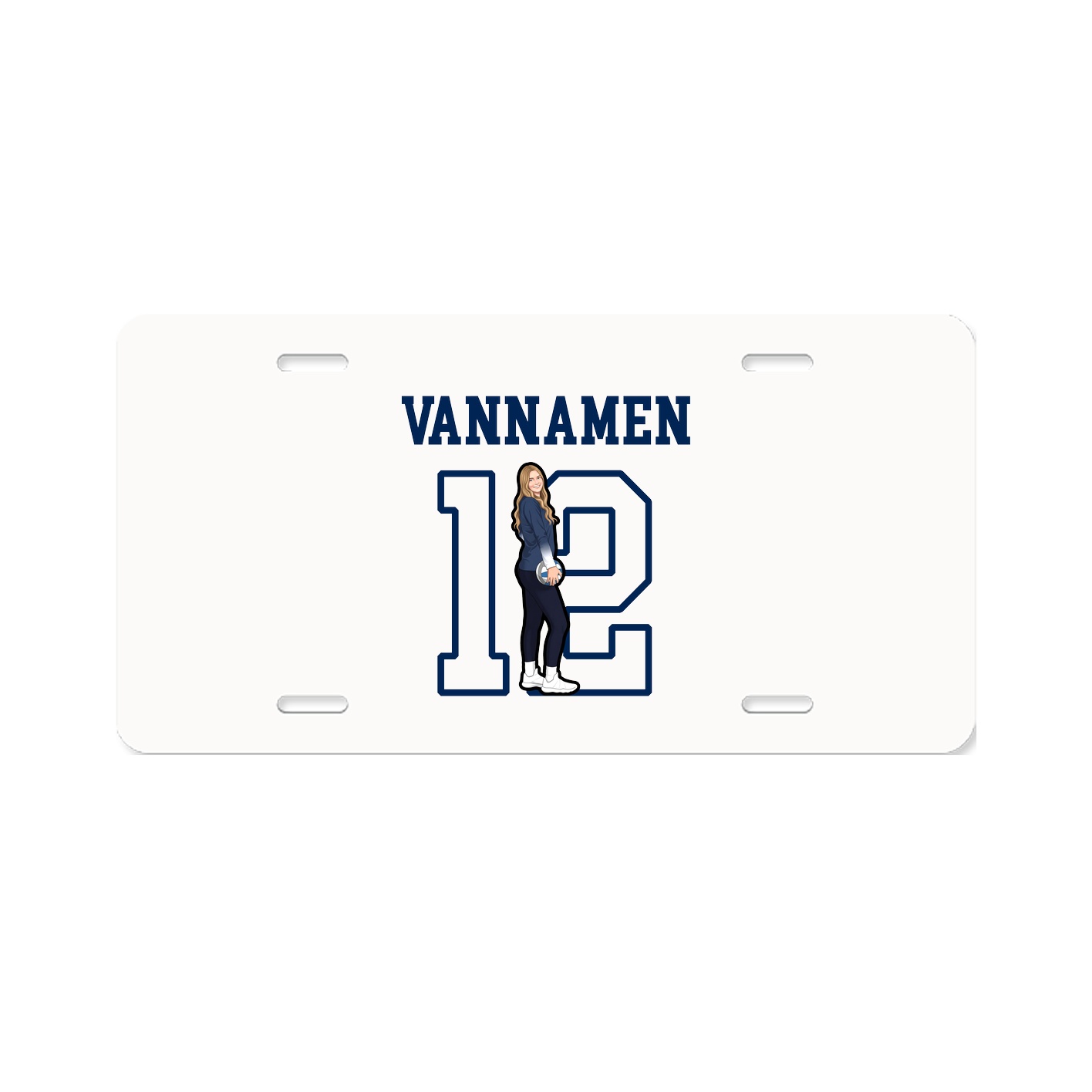 Aluminum License Plate
