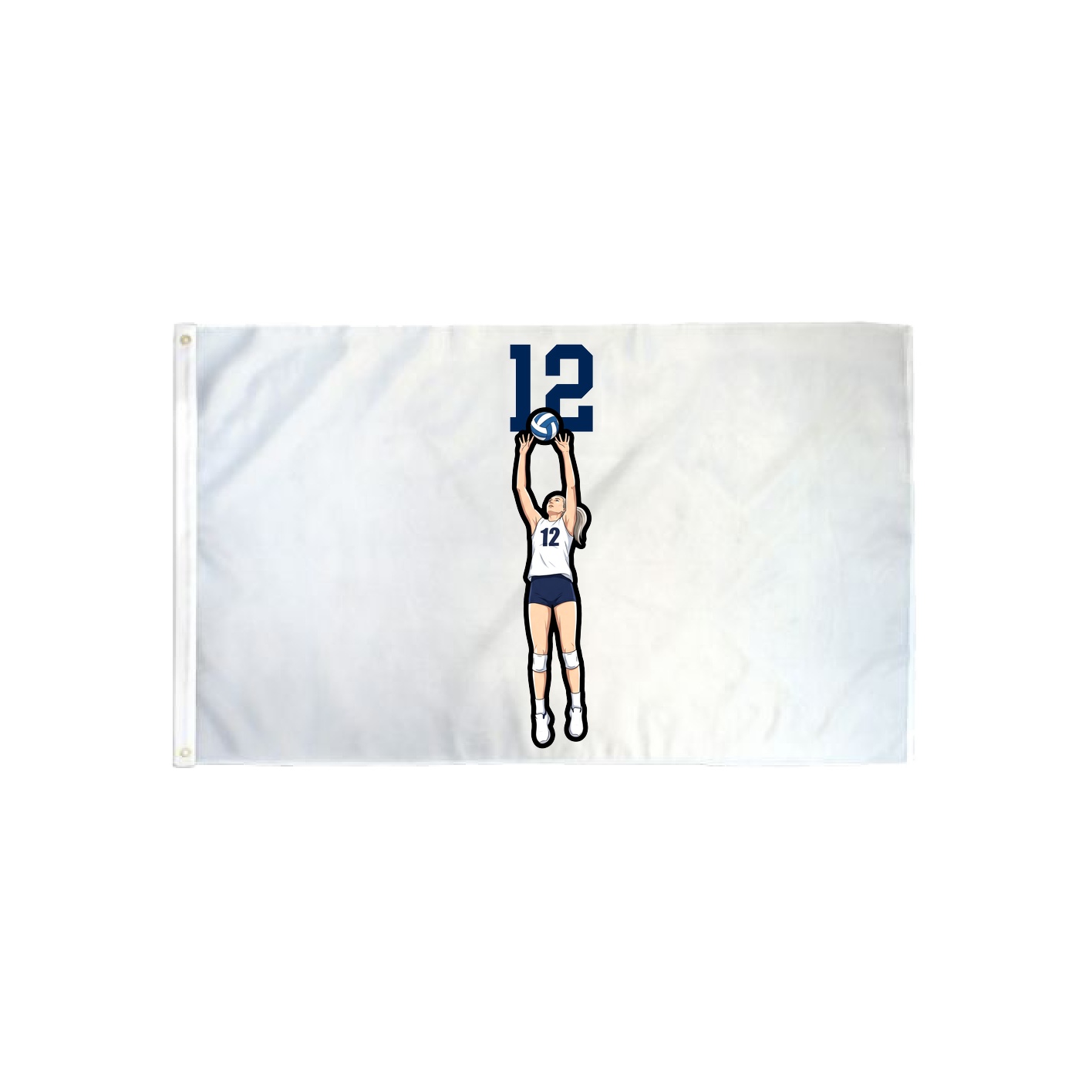 3x5 Flag — Number Top in Classic
