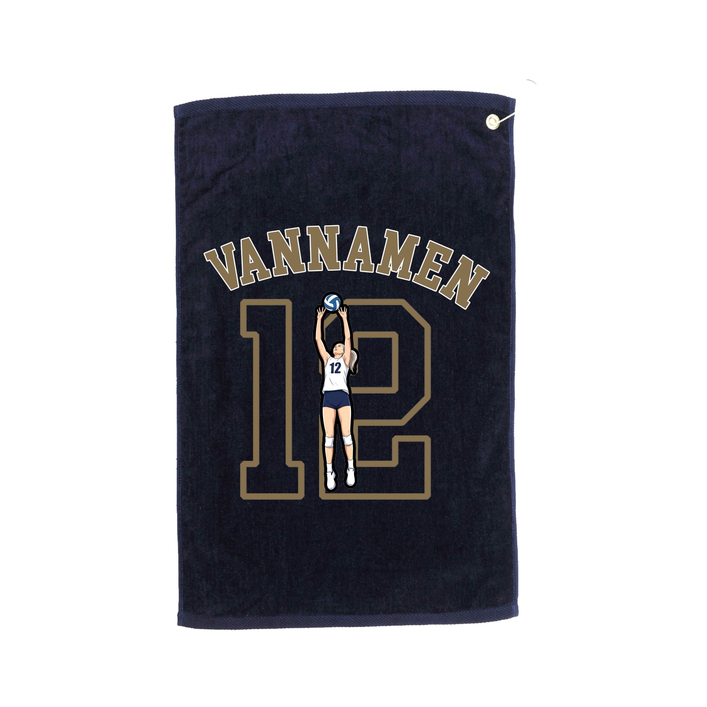 Terry Velour Golf Towel