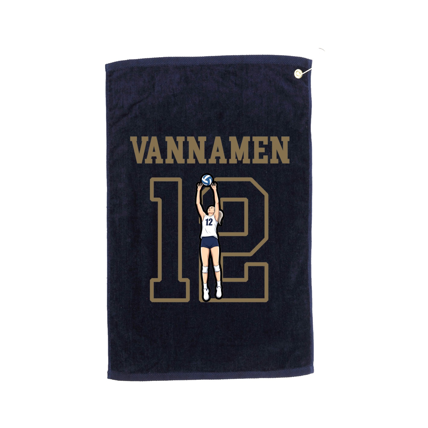 Golf Towel — Shirsey in Navy