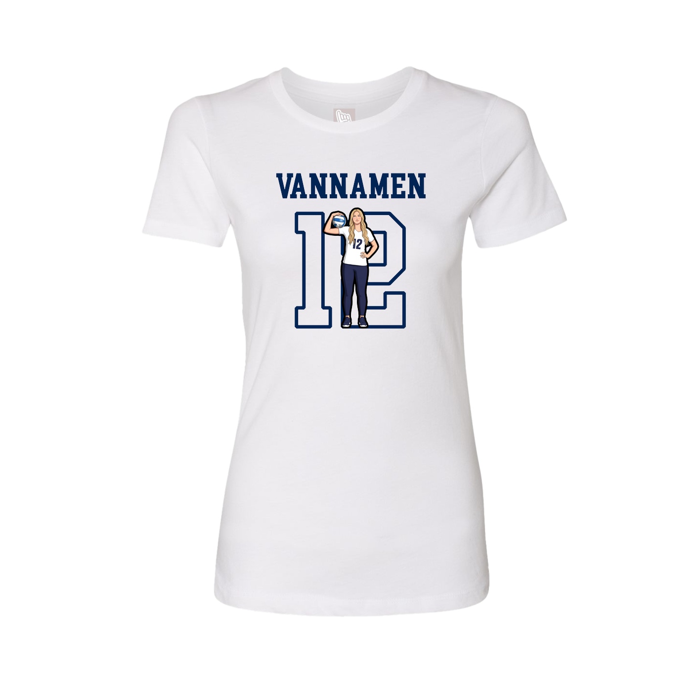 Fitted Women's Tee — Shirsey in White