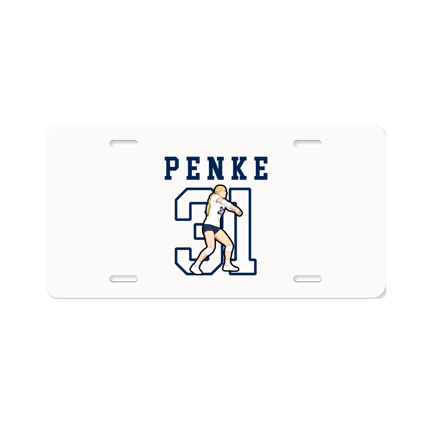 License Plate — Shirsey in Classic
