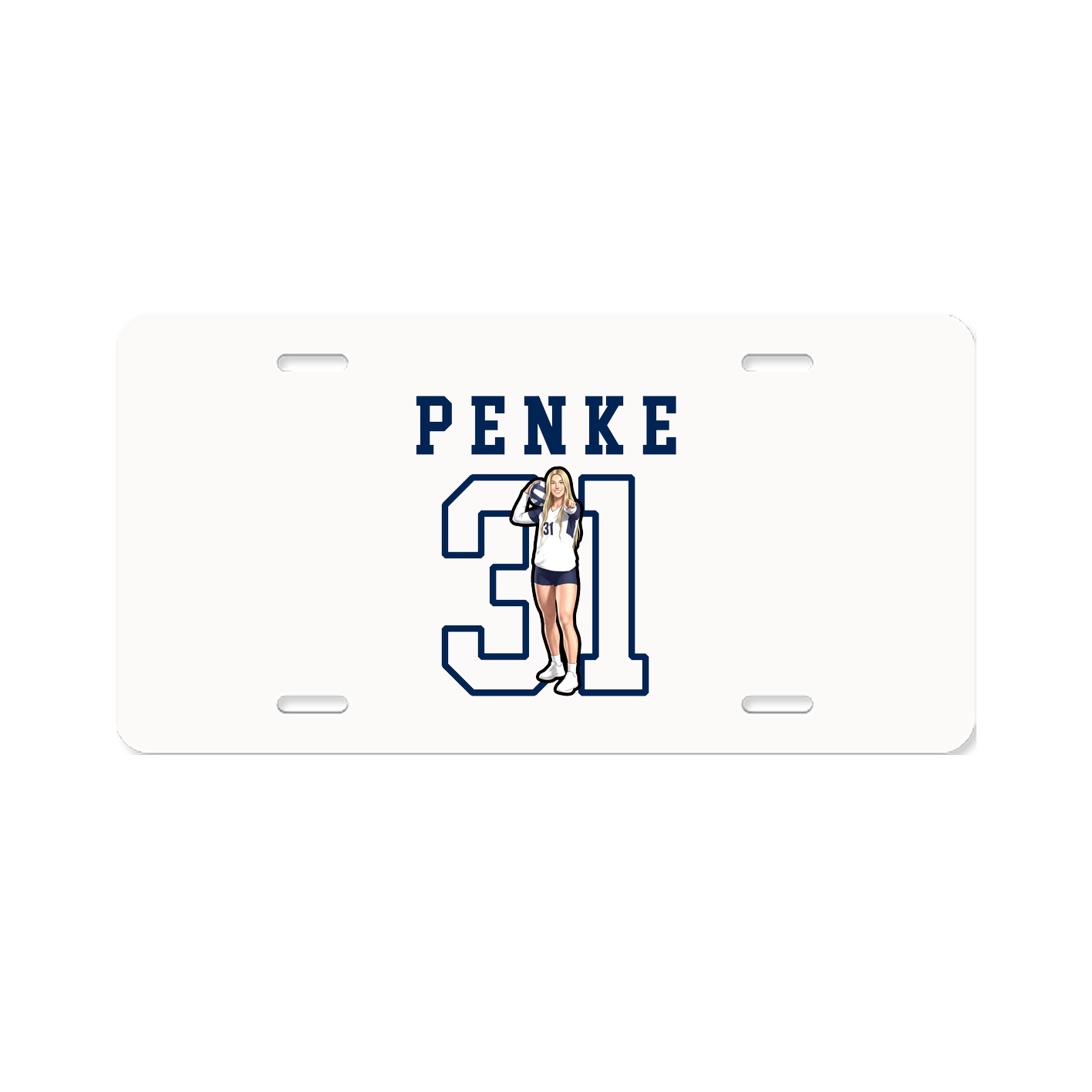 License Plate — Shirsey in Classic