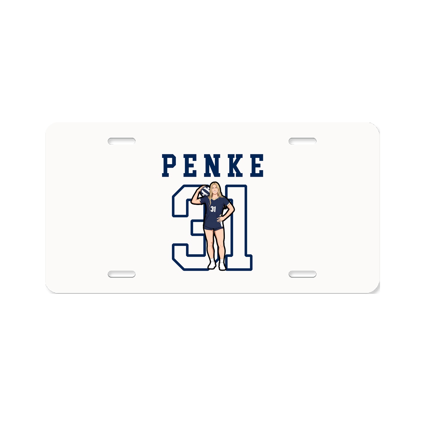 License Plate — Shirsey in Classic