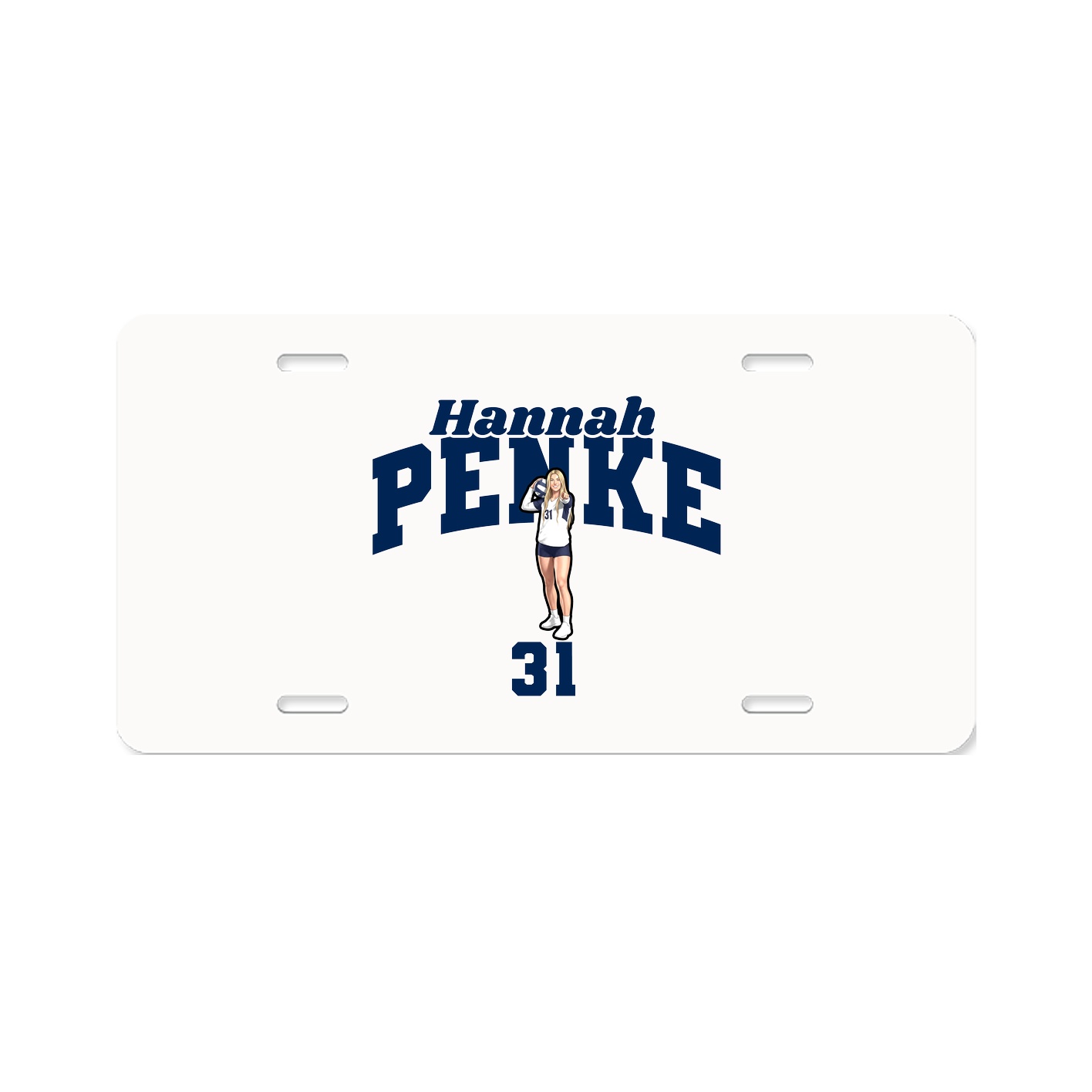 License Plate — Signature Arch in Classic