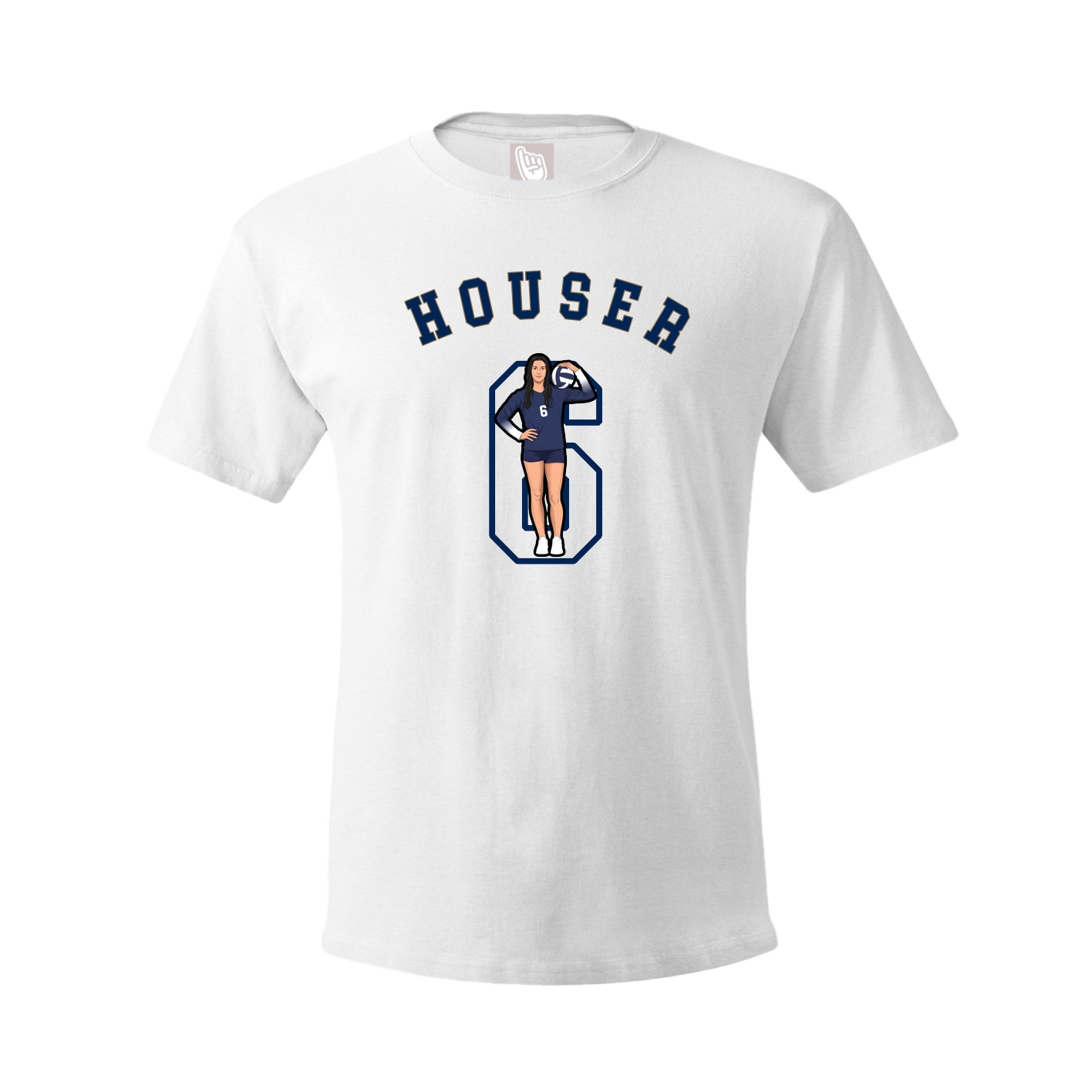 Tee — Shirsey Arch in White
