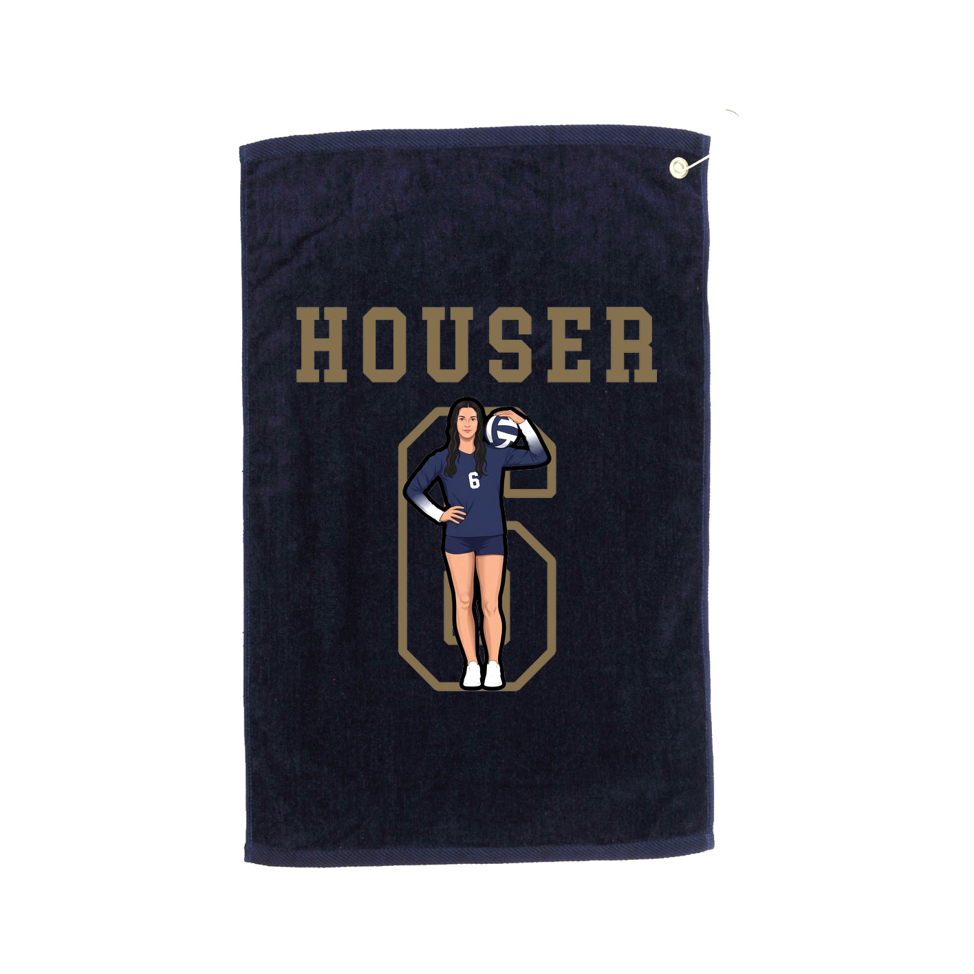 Golf Towel — Shirsey in Navy