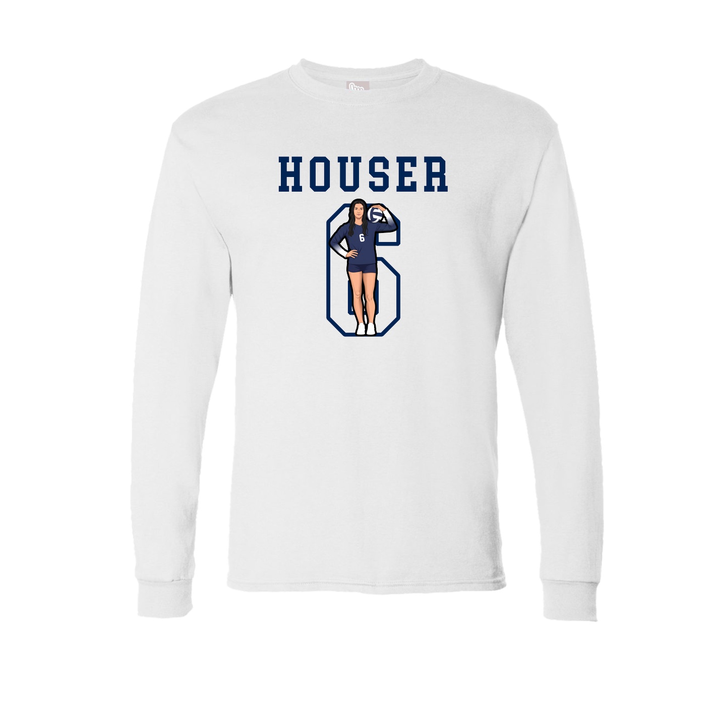 Long Sleeve Tee — Shirsey in White