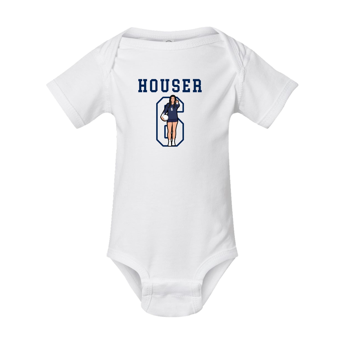 Baby Onesie — Shirsey in White