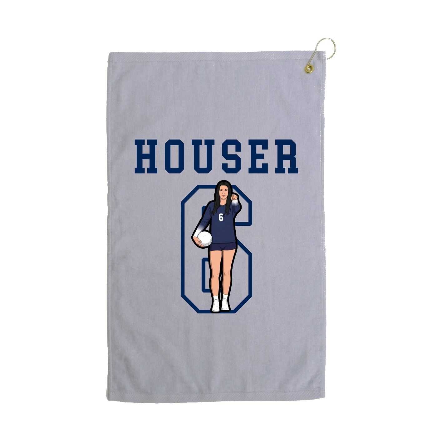 Golf Towel — Shirsey in Grey