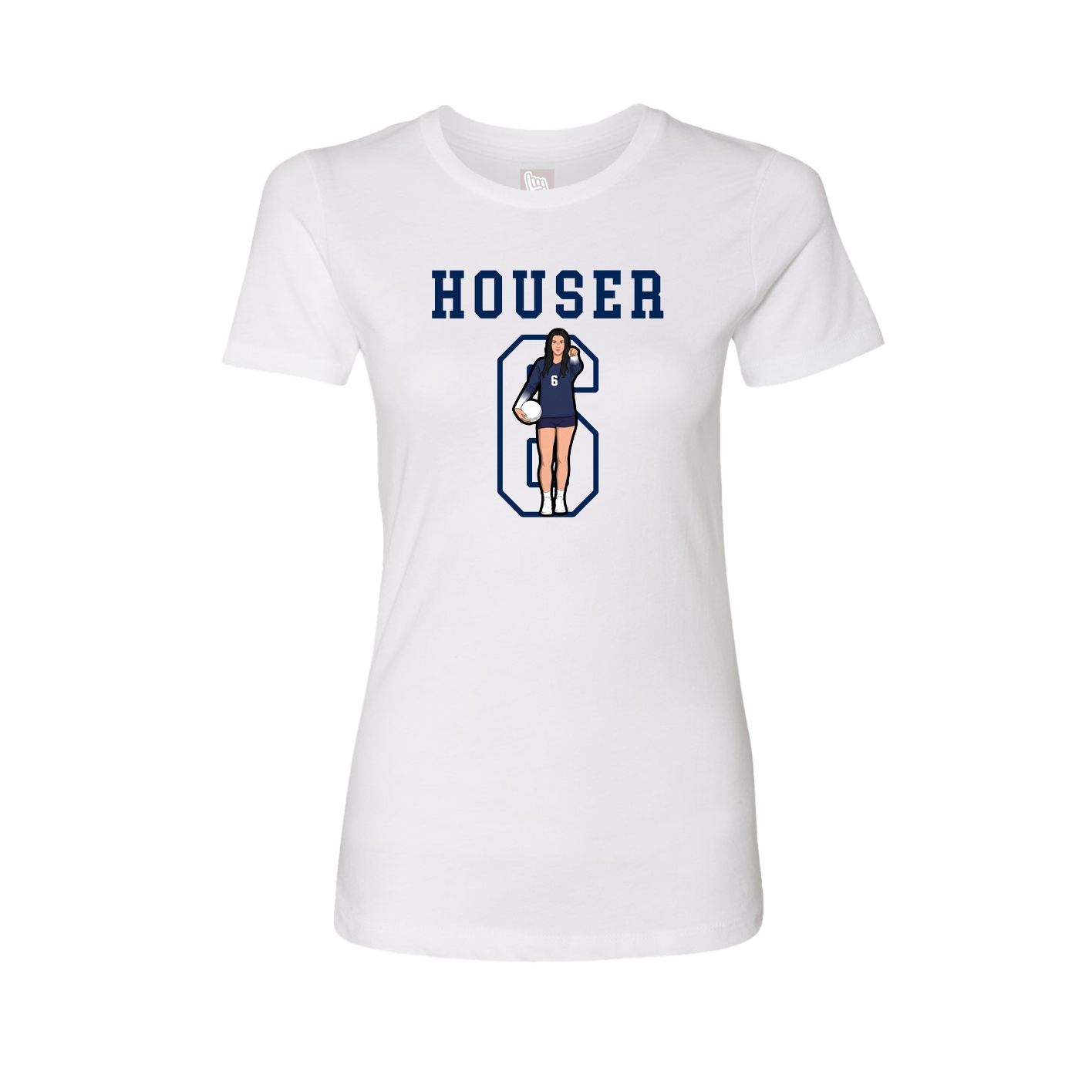 Fitted Women's Tee — Shirsey in White