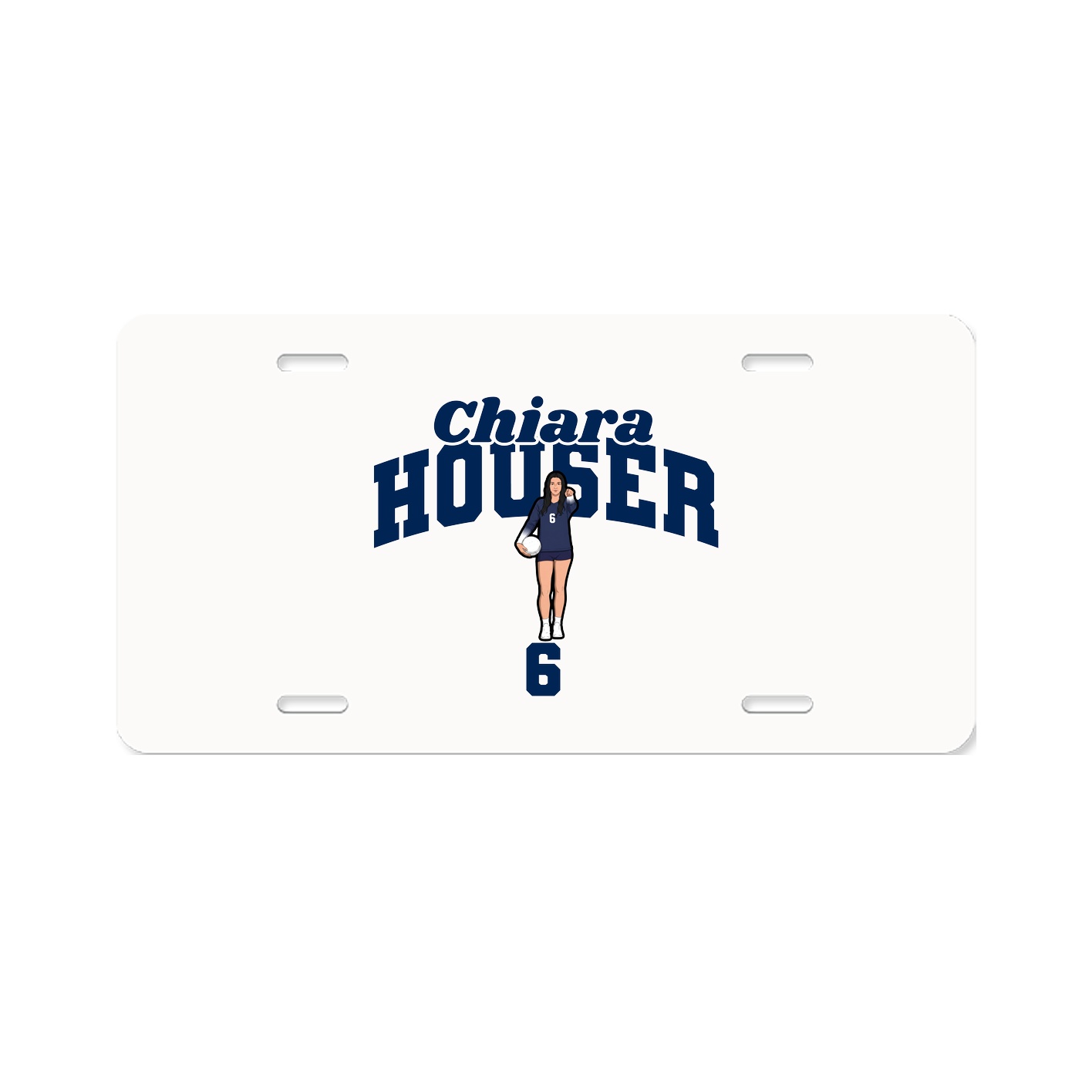 License Plate — Signature Arch in Classic