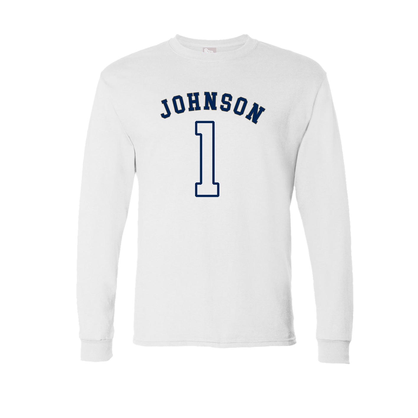 Long Sleeve Tee — Shirsey Arch in White