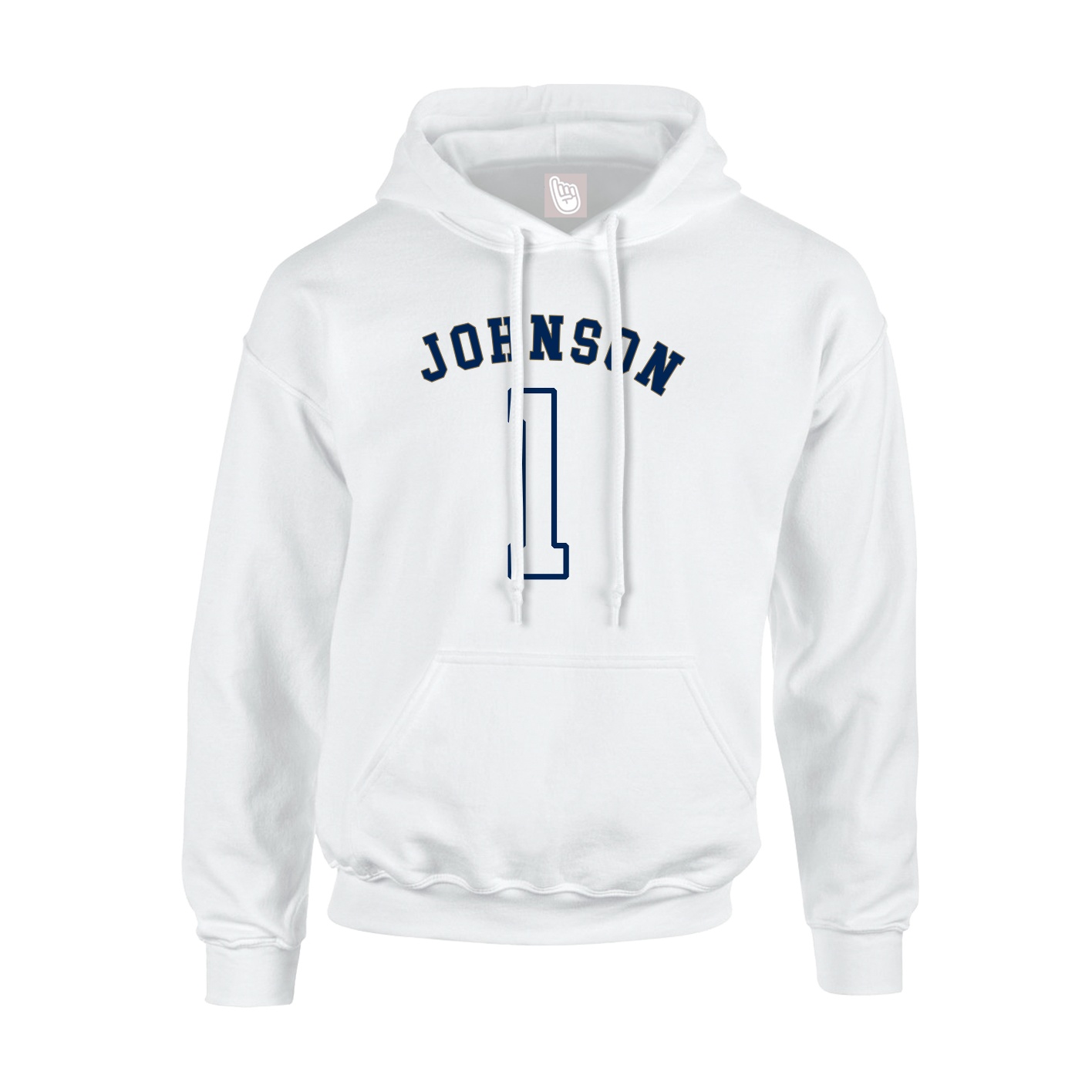 Hoodie — Shirsey Arch in White