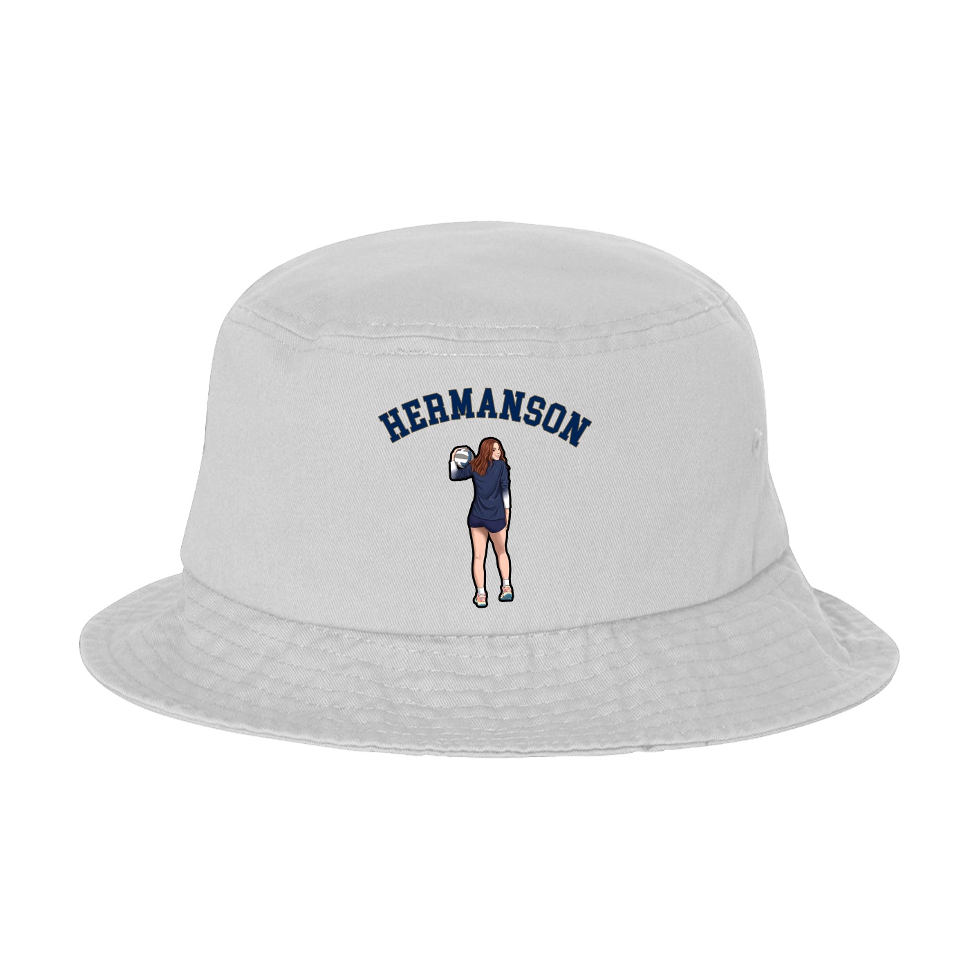 Bucket Cap — Shirsey Arch in White