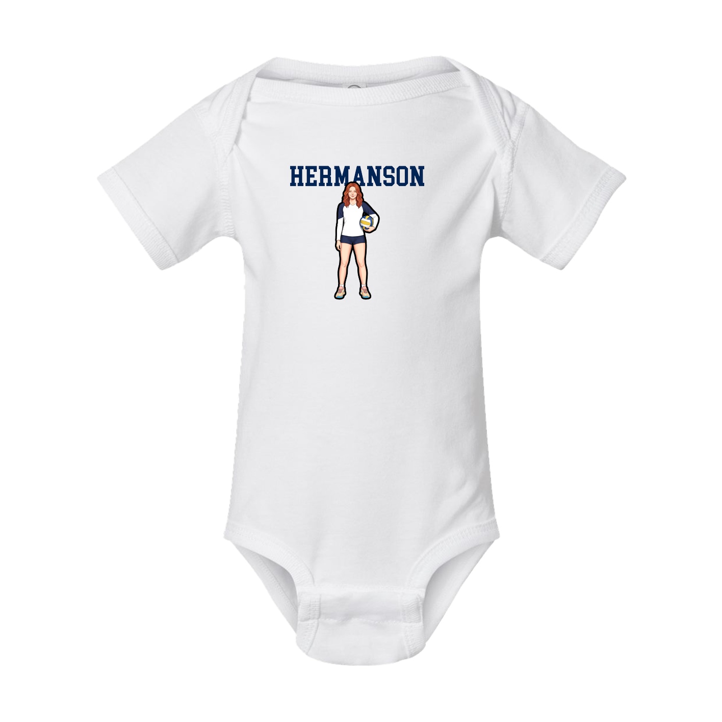 Baby Onesie — Shirsey in White
