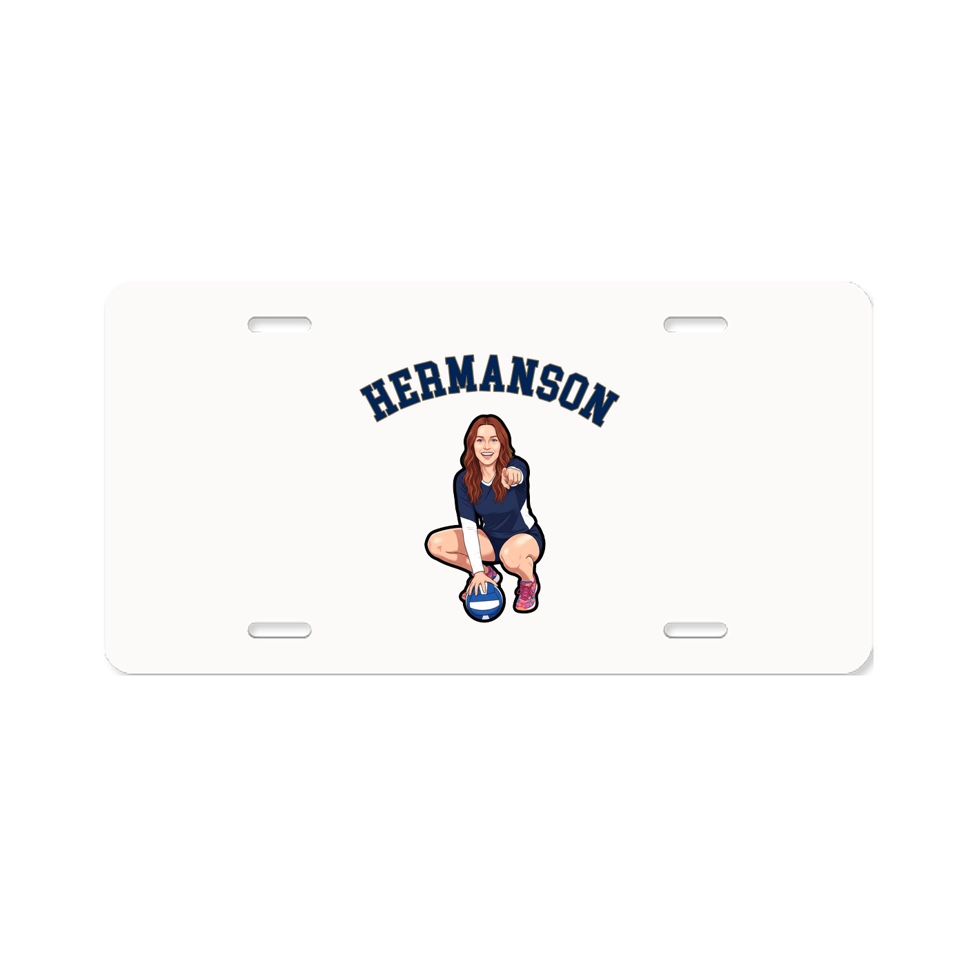 License Plate — Shirsey Arch in Classic