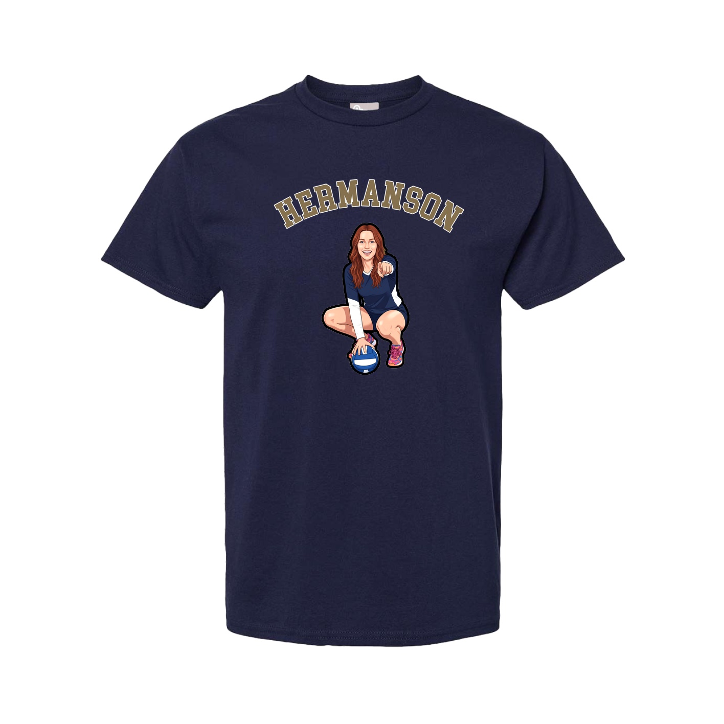 Tee — Shirsey Arch in Navy