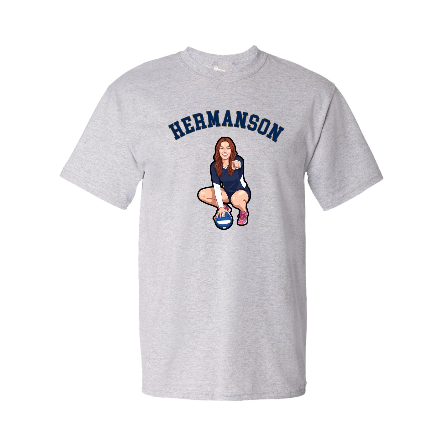 Youth Tee — Shirsey Arch in Grey
