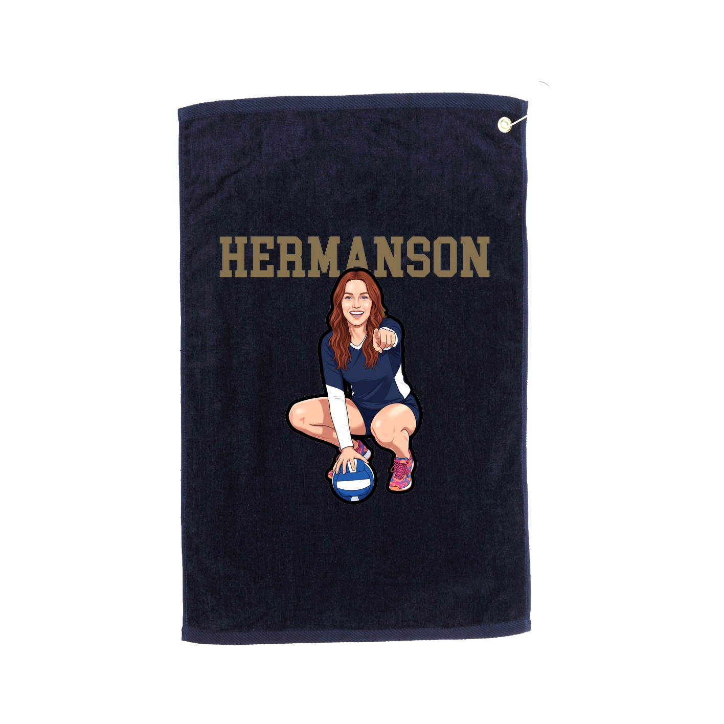 Golf Towel — Shirsey in Navy