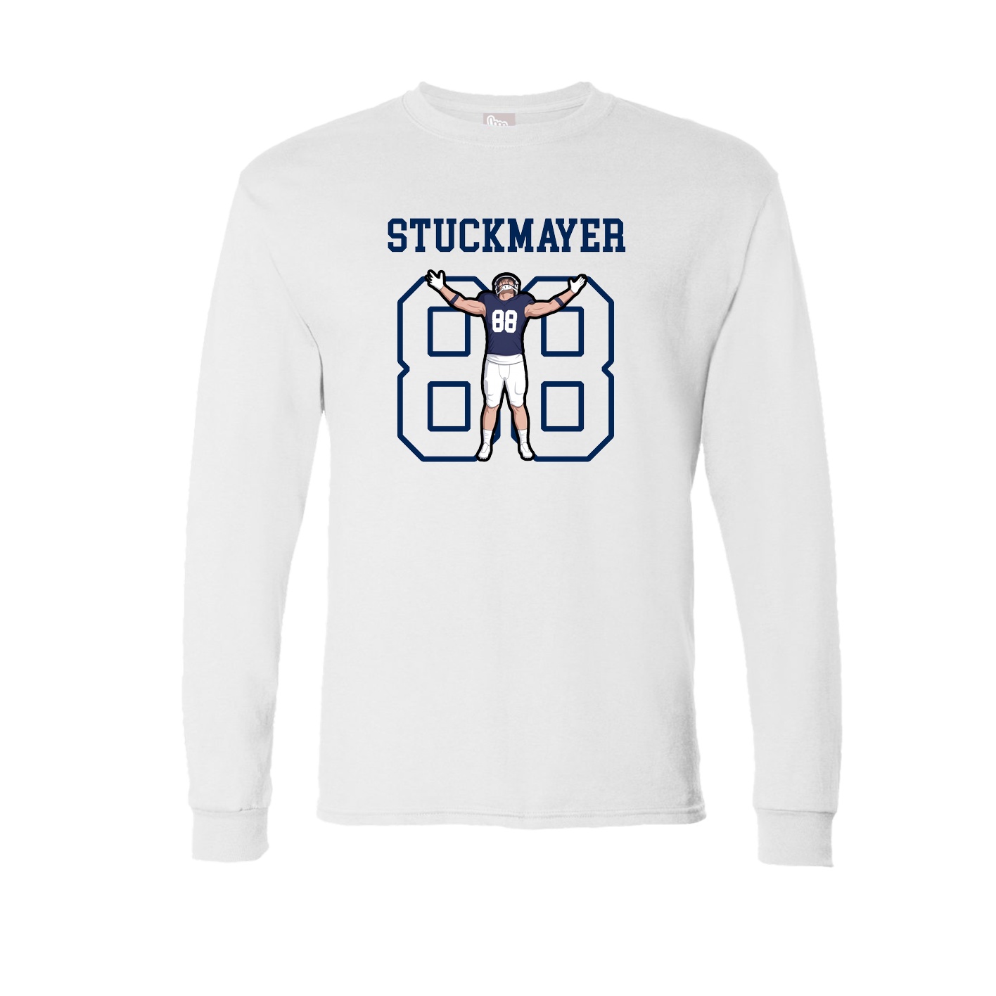 Long Sleeve Tee — Shirsey in White