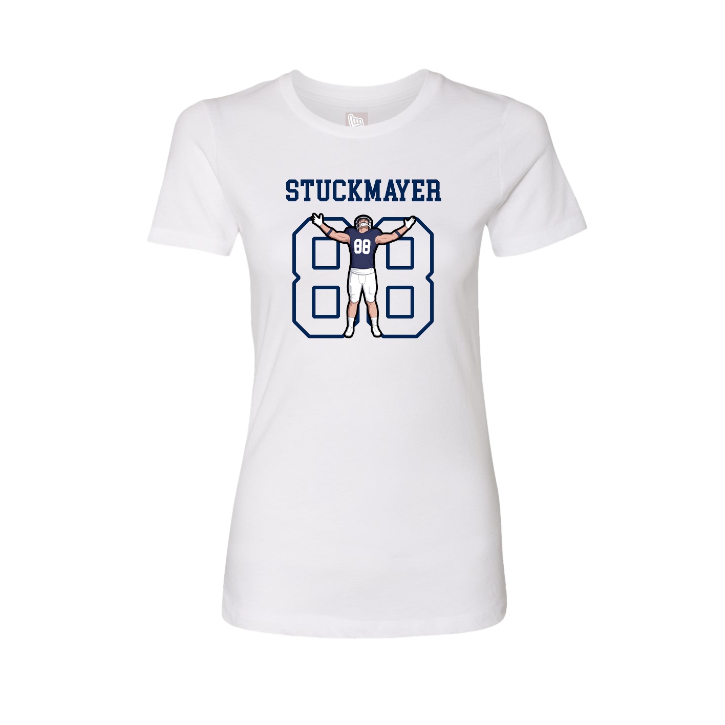Fitted Women's Tee — Shirsey in White