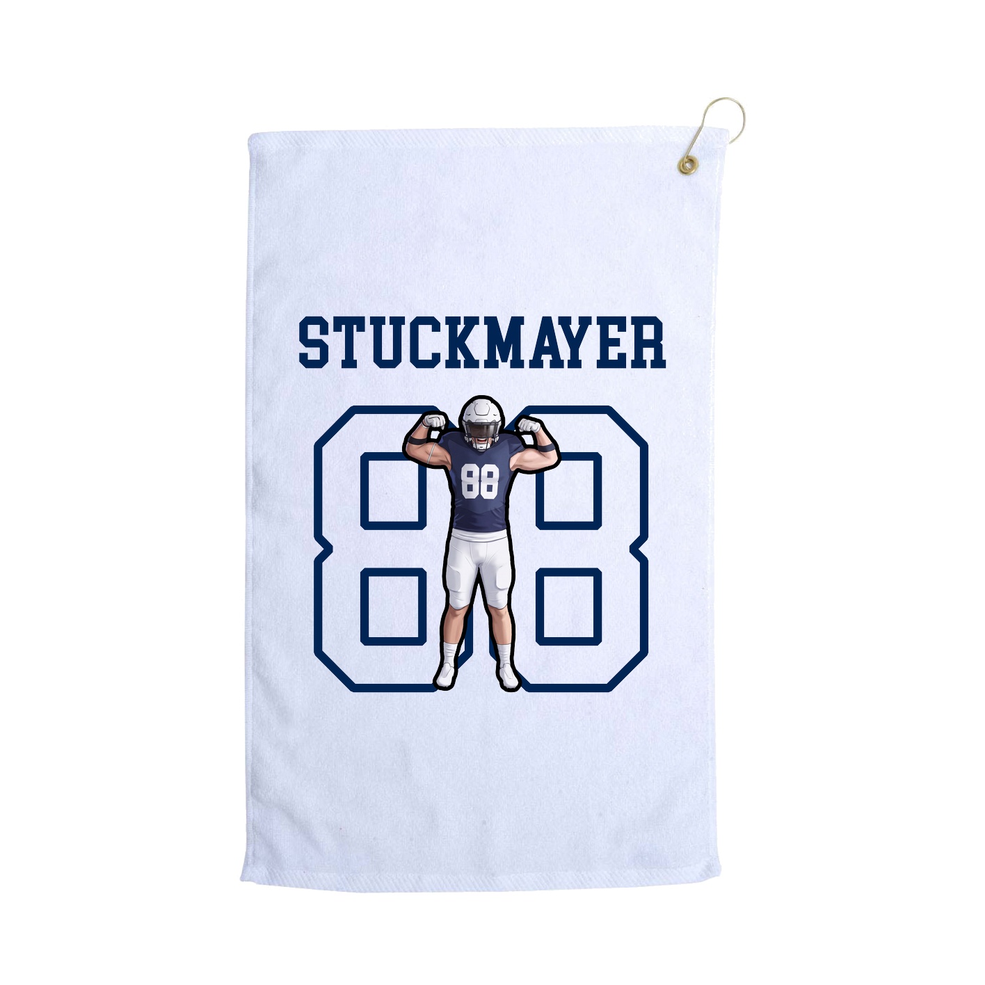 Golf Towel — Shirsey in White