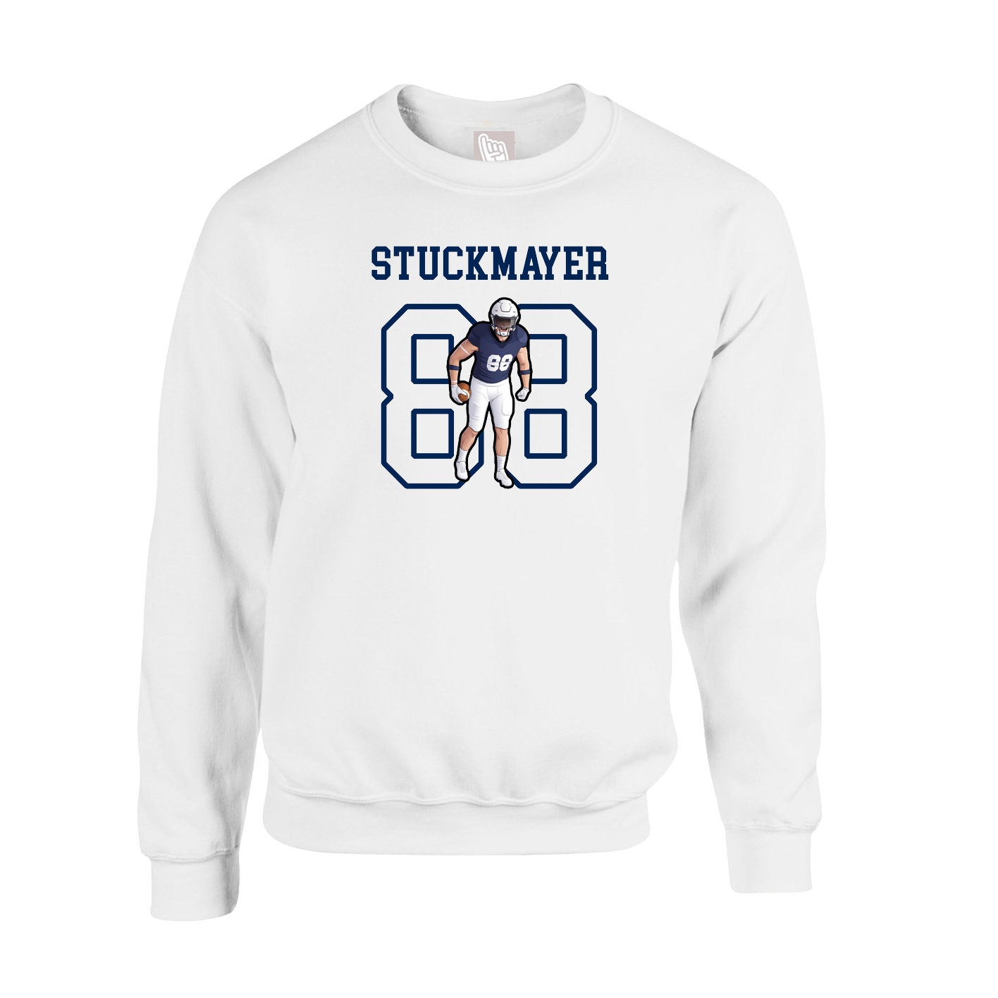 Fleece Crew — Shirsey in White