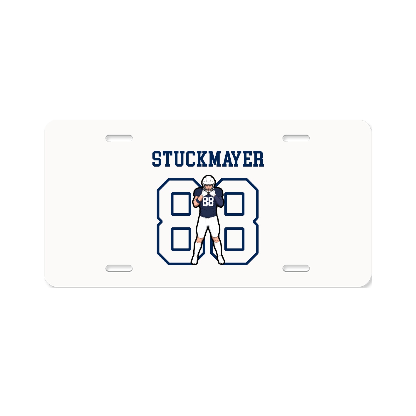 Aluminum License Plate