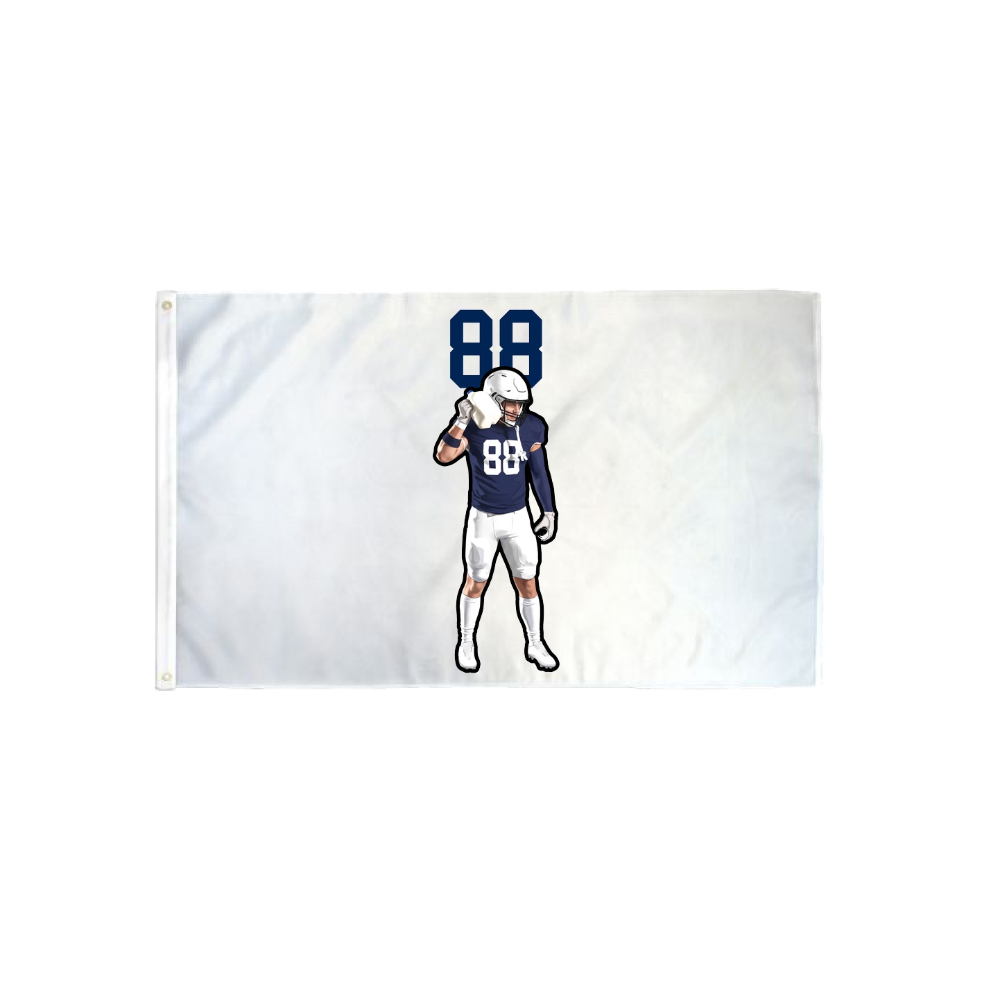 3x5 Flag — Number Top in Classic