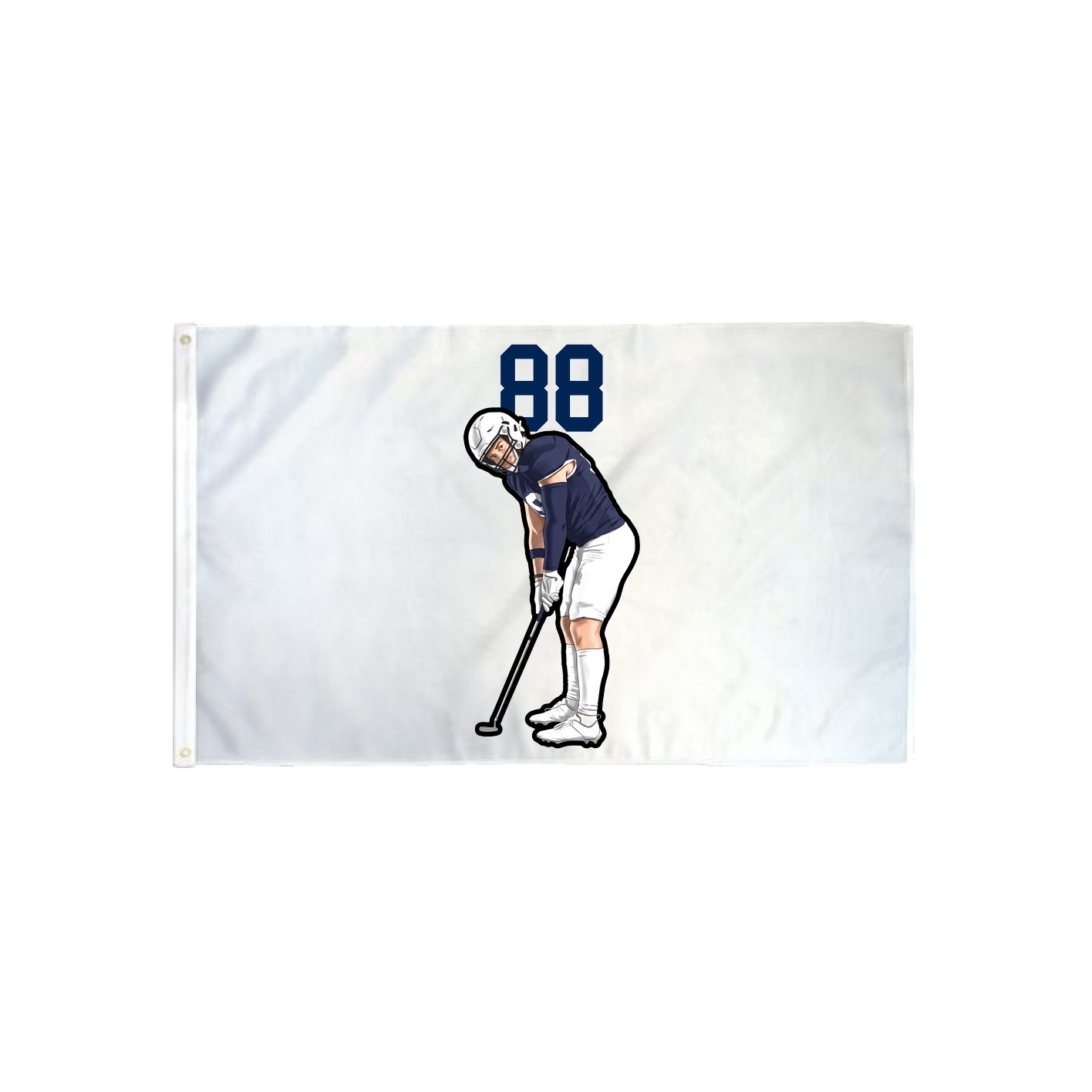 3x5 Flag — Number Top in Classic