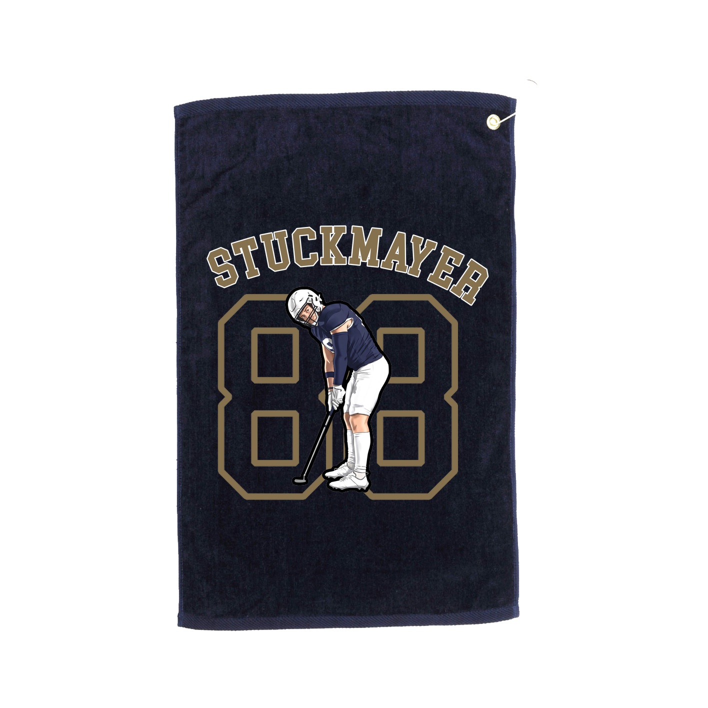 Golf Towel — Shirsey Arch in Navy