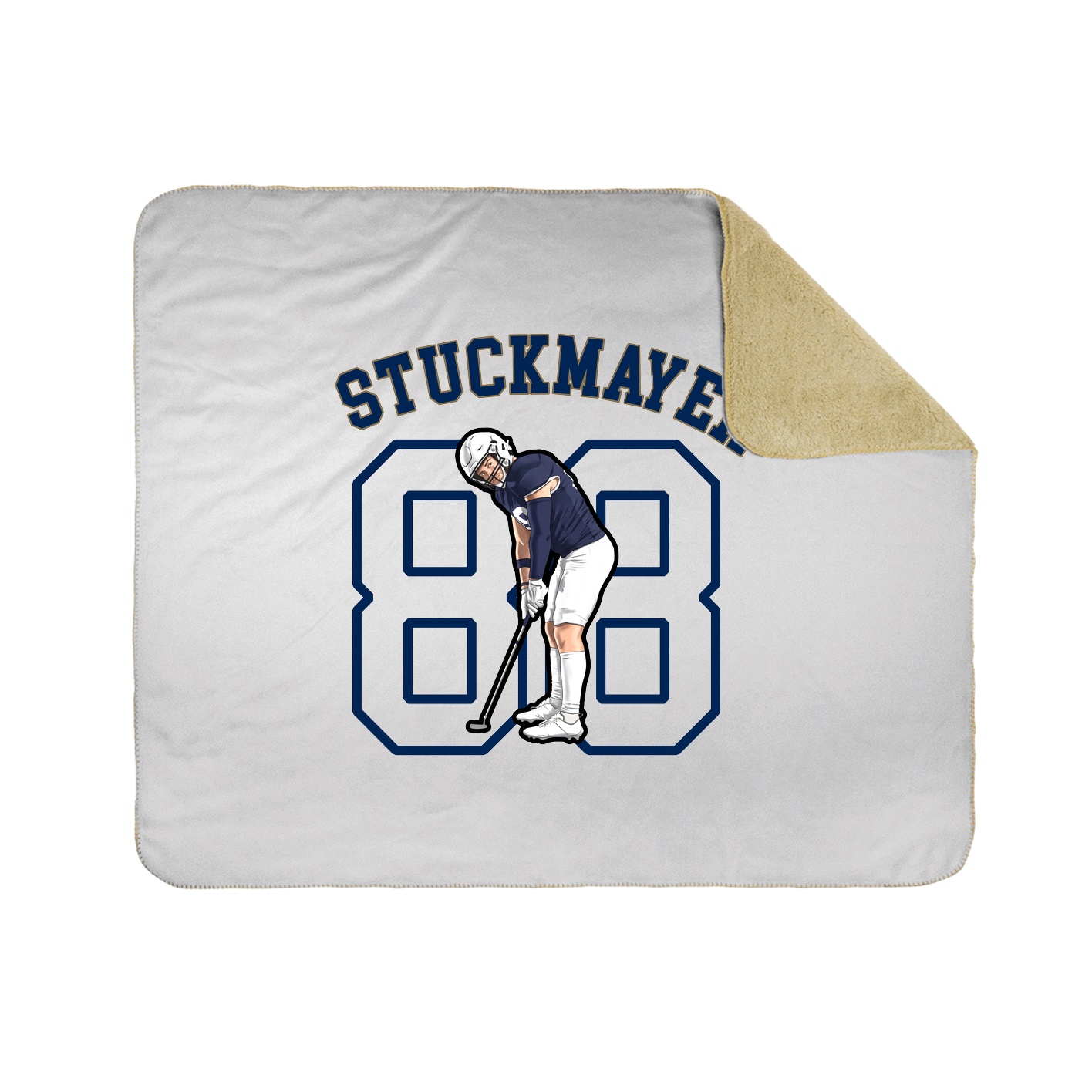 Throw Blanket — Shirsey Arch in White