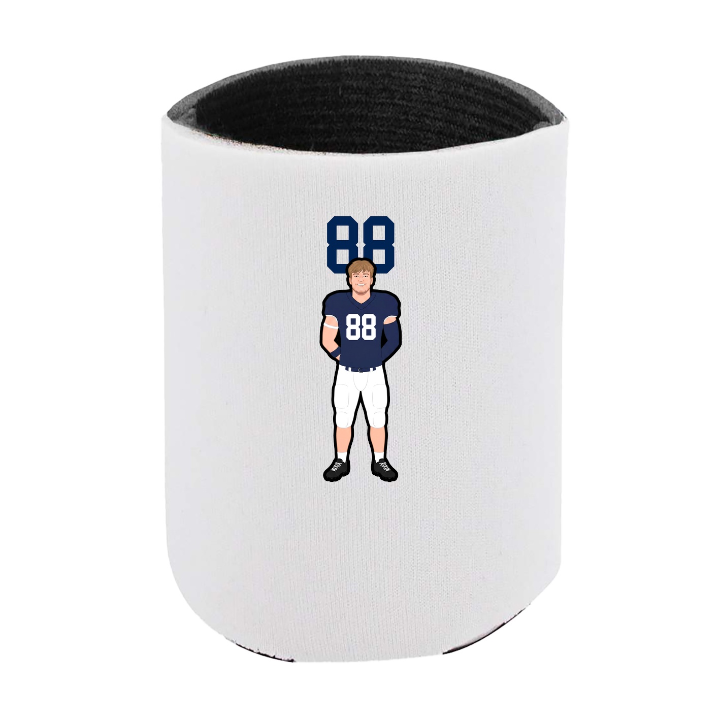 Can Holder — Number Top in White