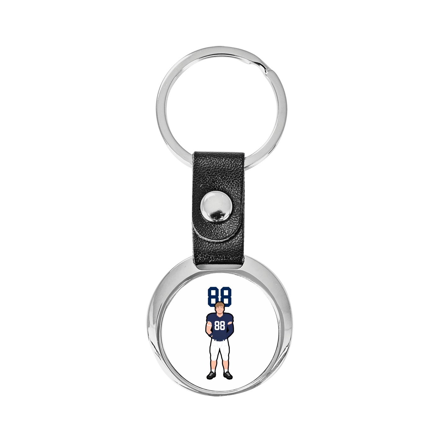 Key Chain — Number Top in Classic