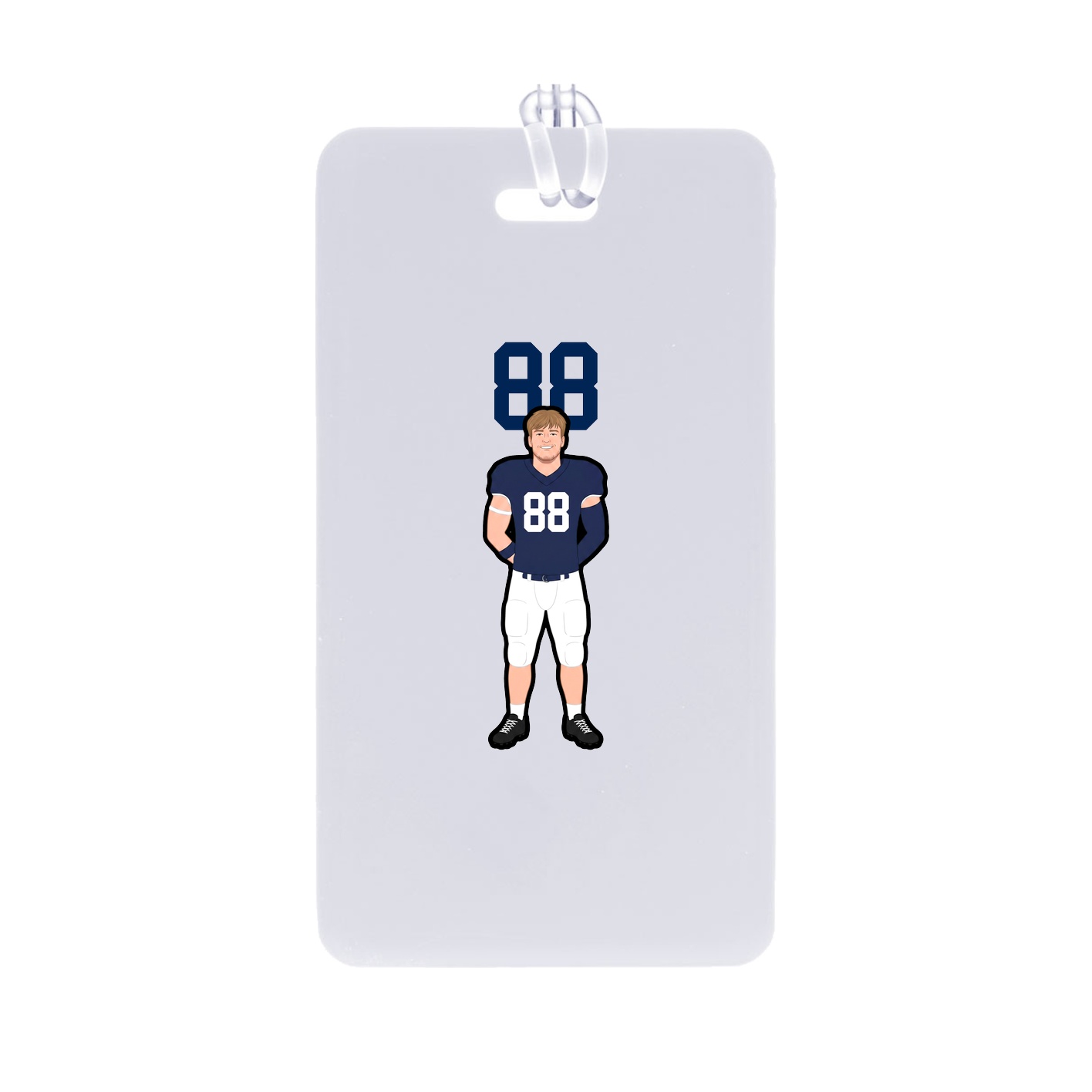Bag Tag — Number Top in Classic