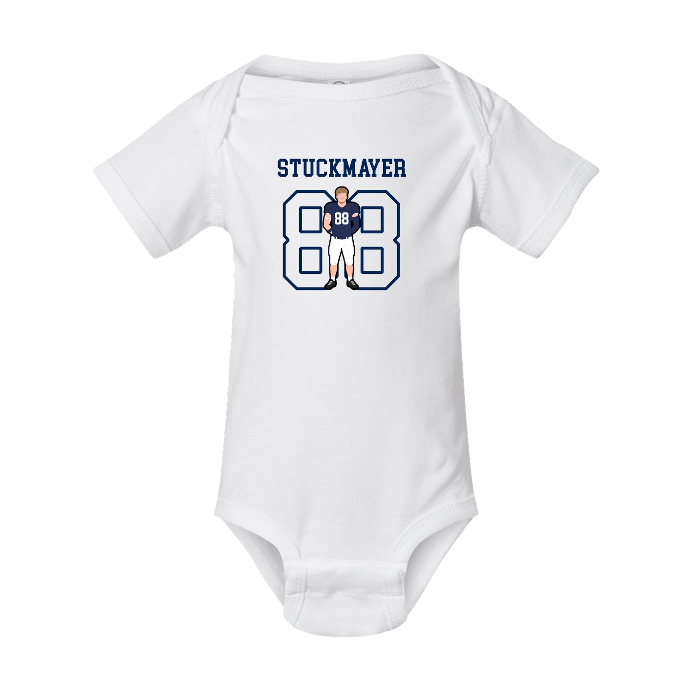 Baby Onesie — Shirsey in White
