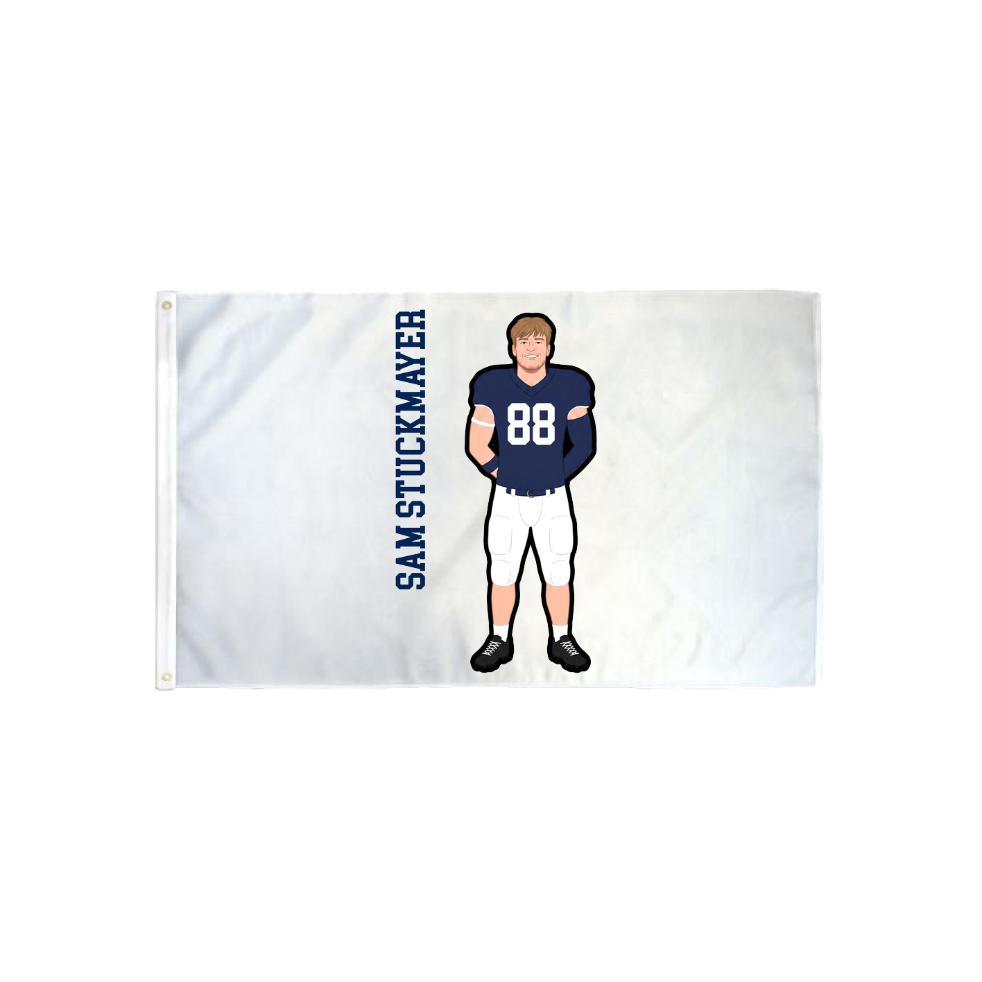 3x5 Flag — Name Vertical in Classic