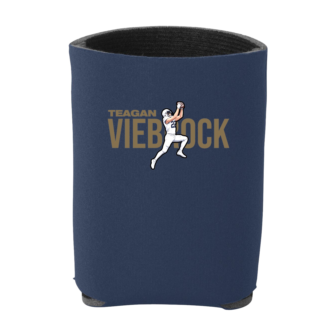 Can Holder — Player Name in Navy