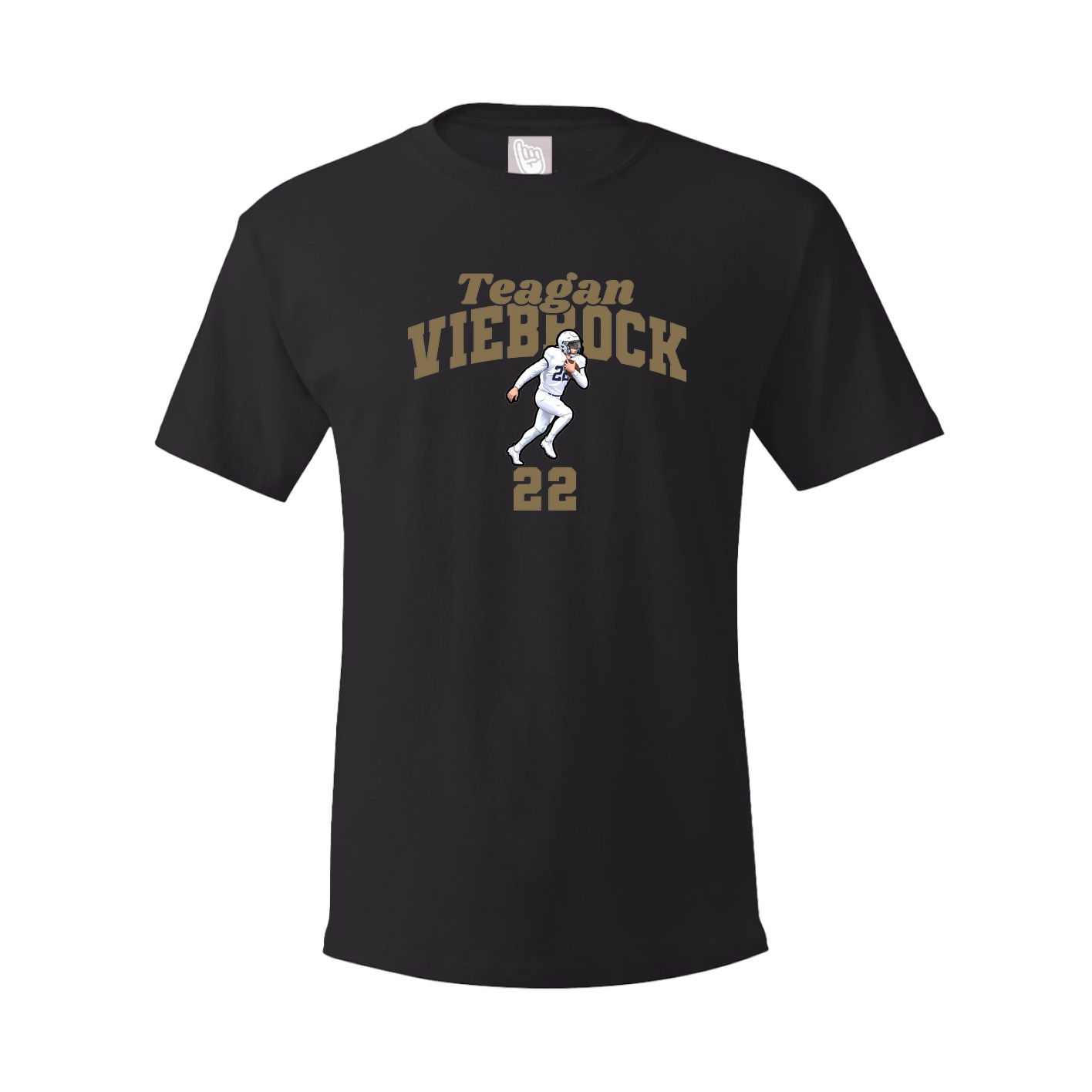 Youth Tee — Signature Arch in Black
