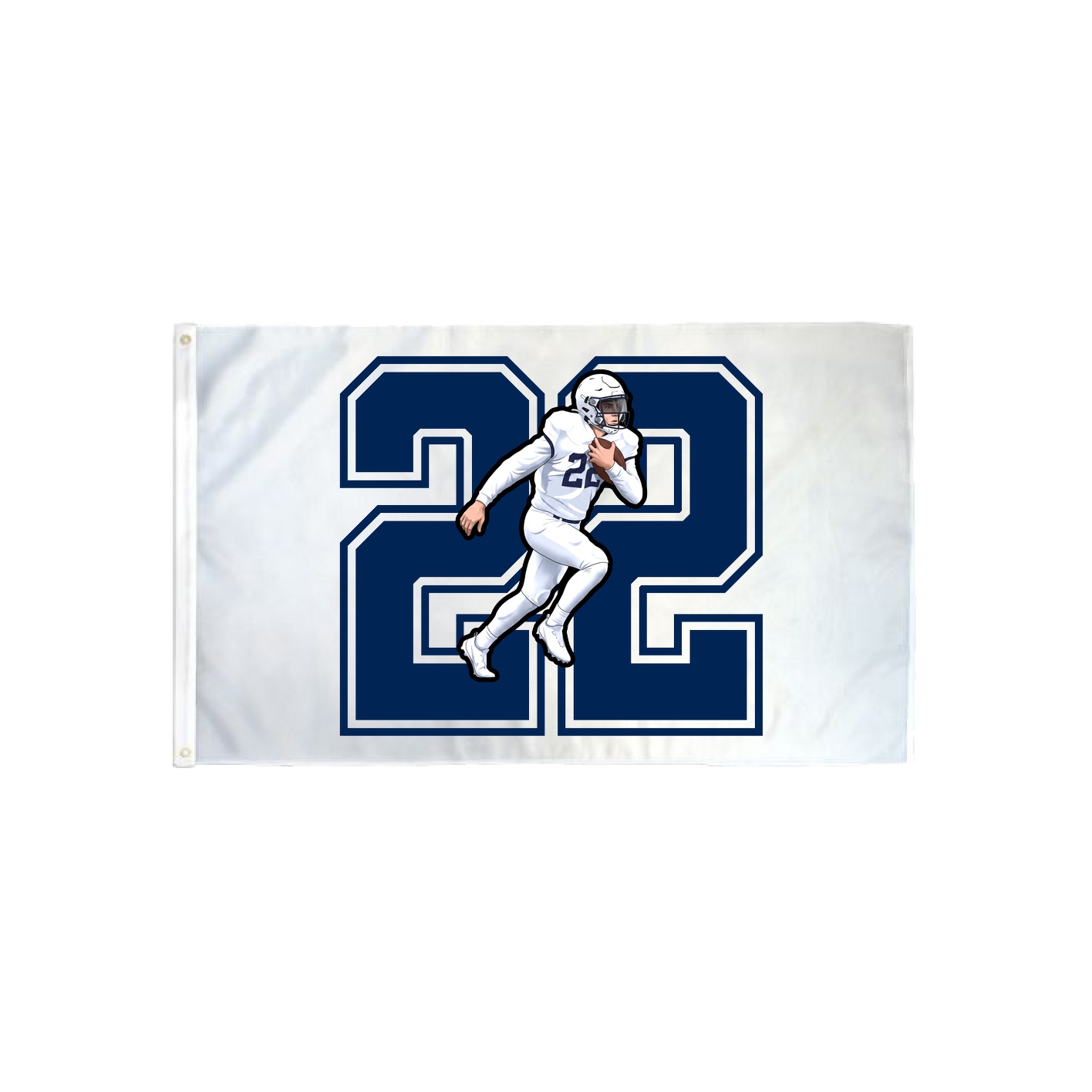 3x5 Flag — Number in Classic