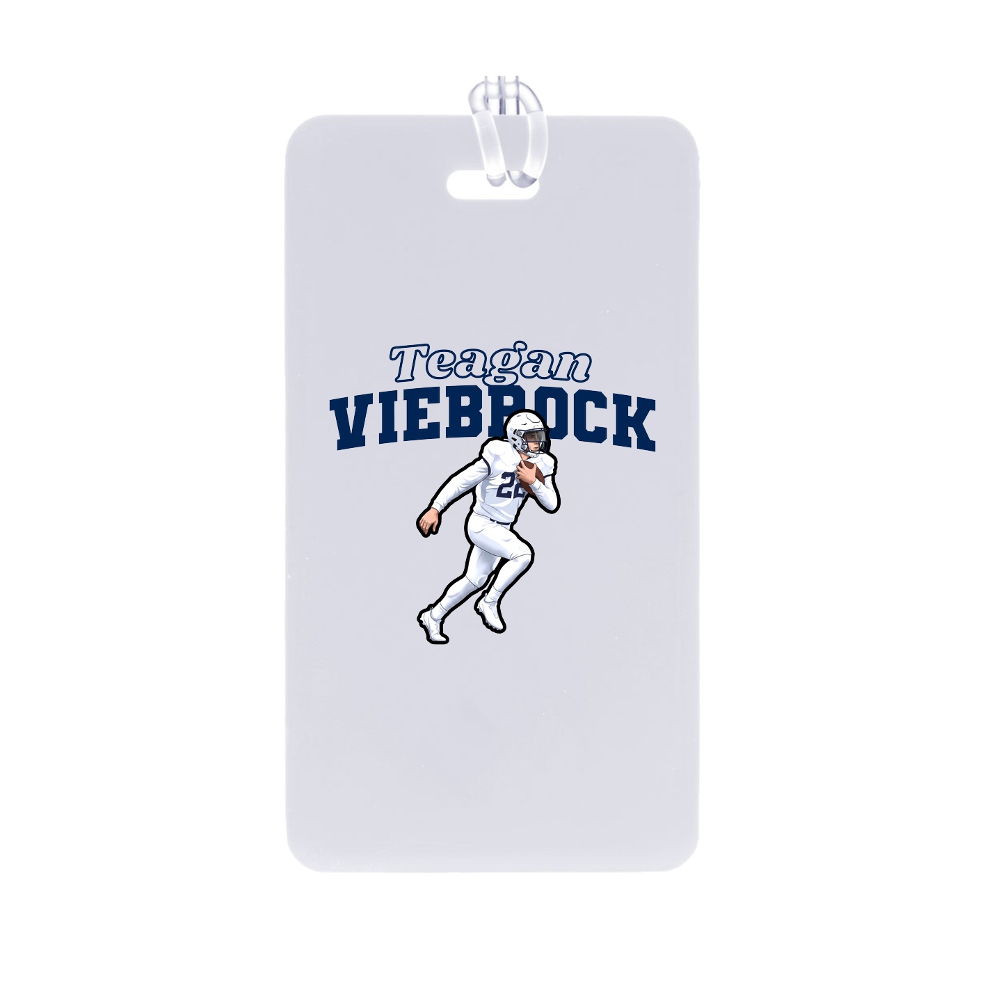 Bag Tag — Name Arch in Classic